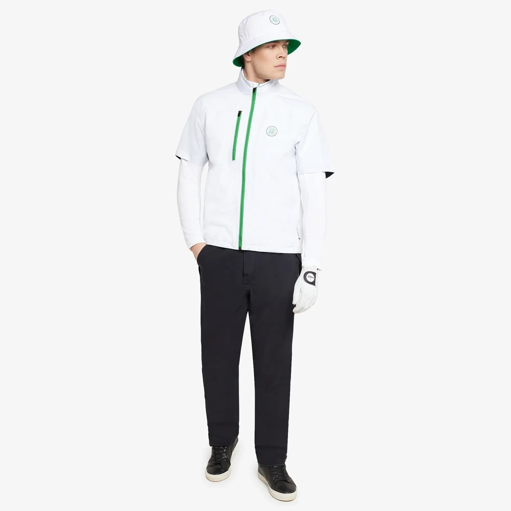 Abel - Waterproof short sleeve golf jacket - Image 3