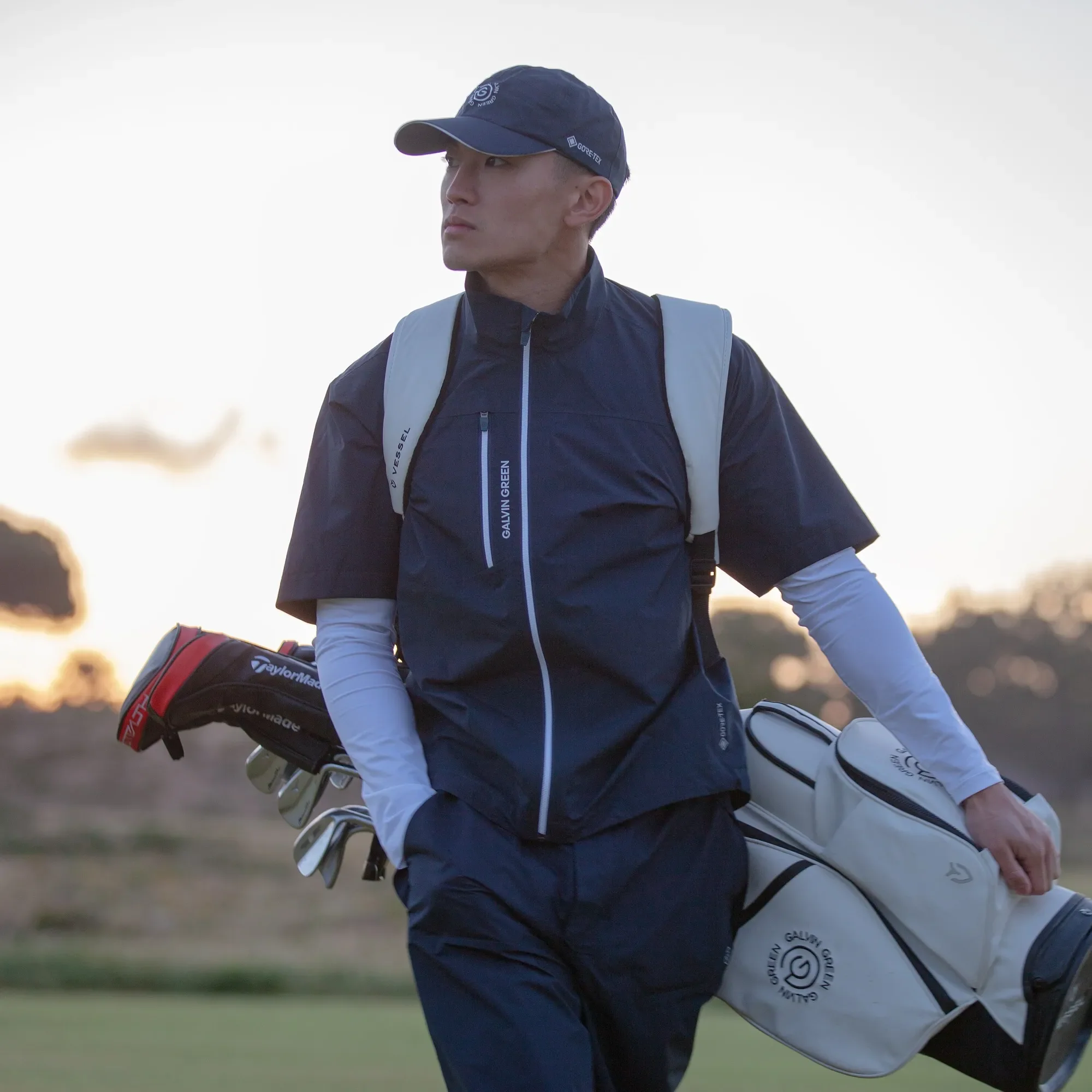 Axl - Waterproof short sleeve golf jacket - Image 9