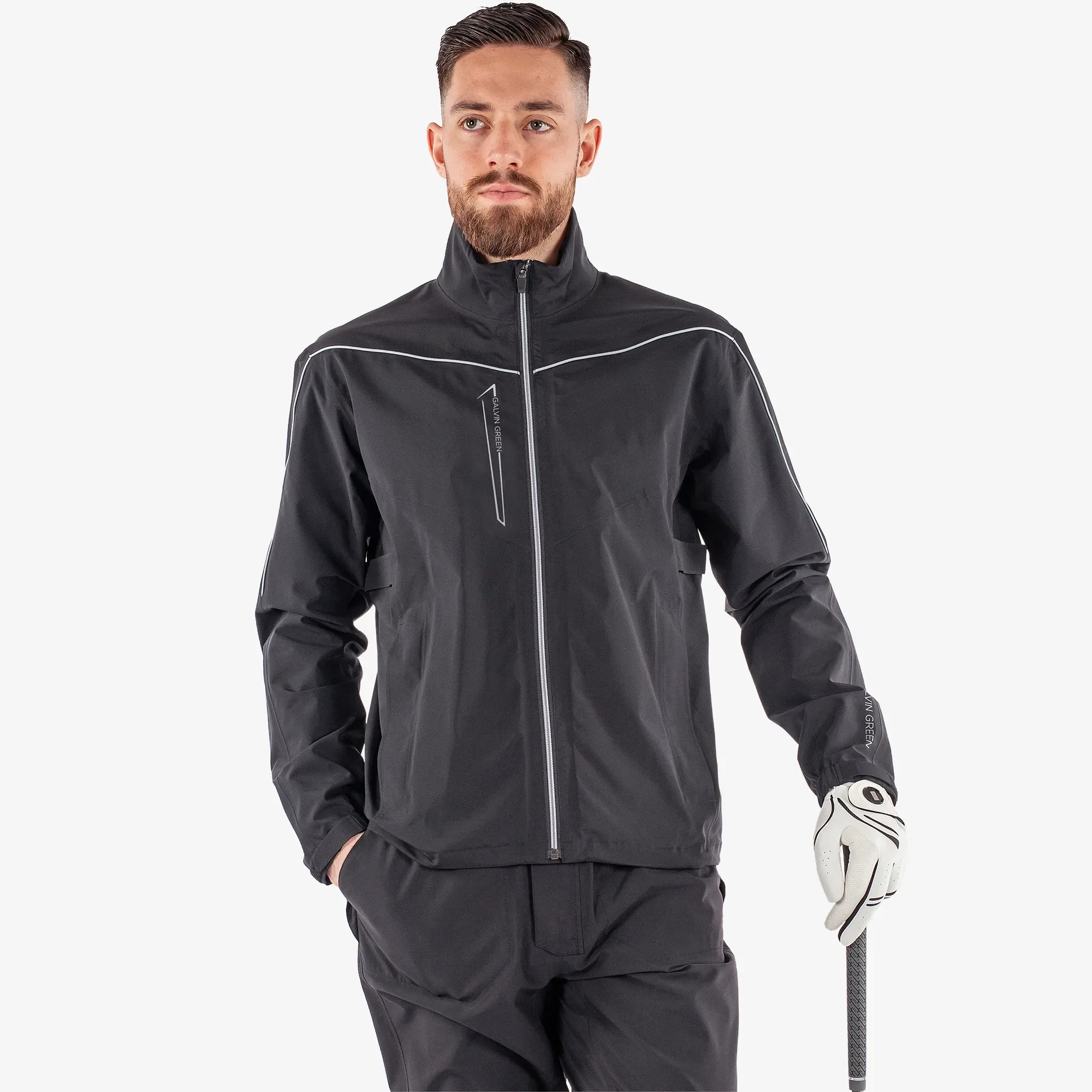 Armstrong solids - Waterproof golf jacket - Image 2
