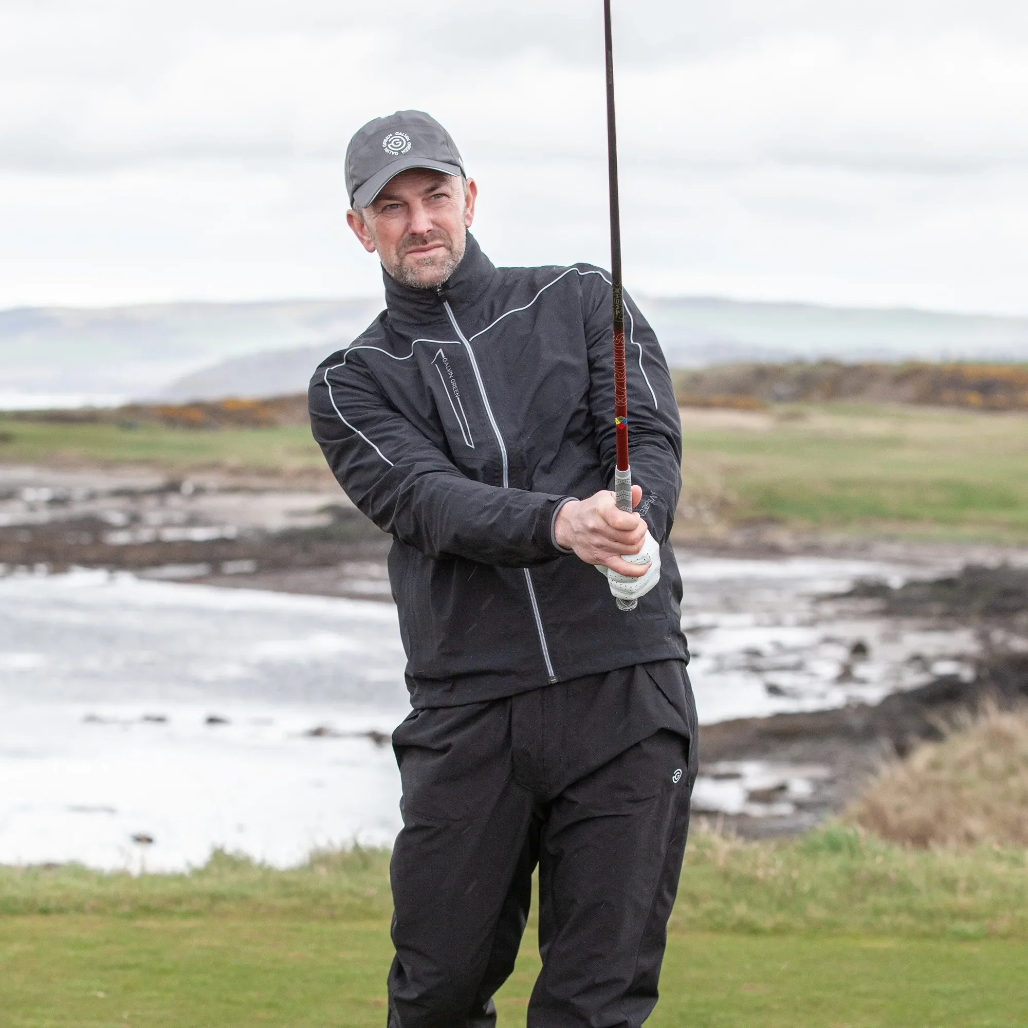Armstrong solids - Waterproof golf jacket - Image 9