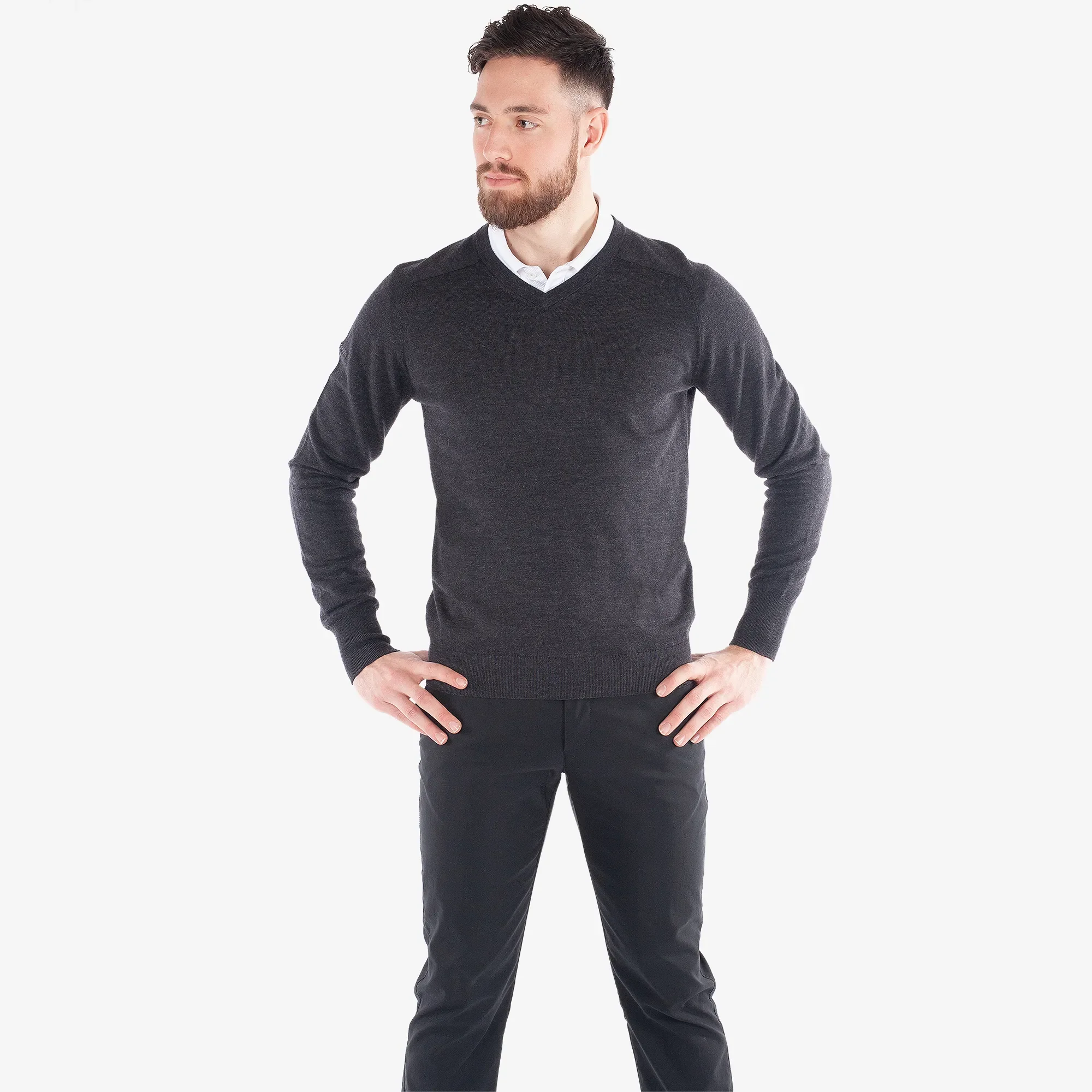Carl - Merino golf sweater - Image 3