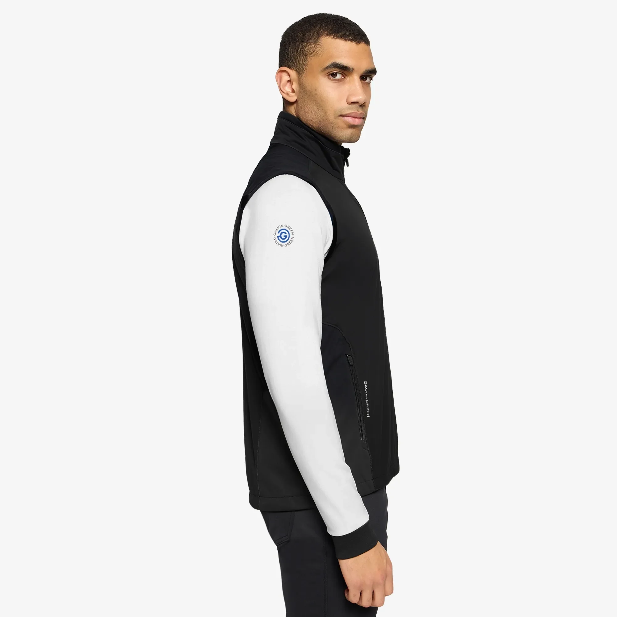 Leo - Windproof and water repellent golf vest - Image 4