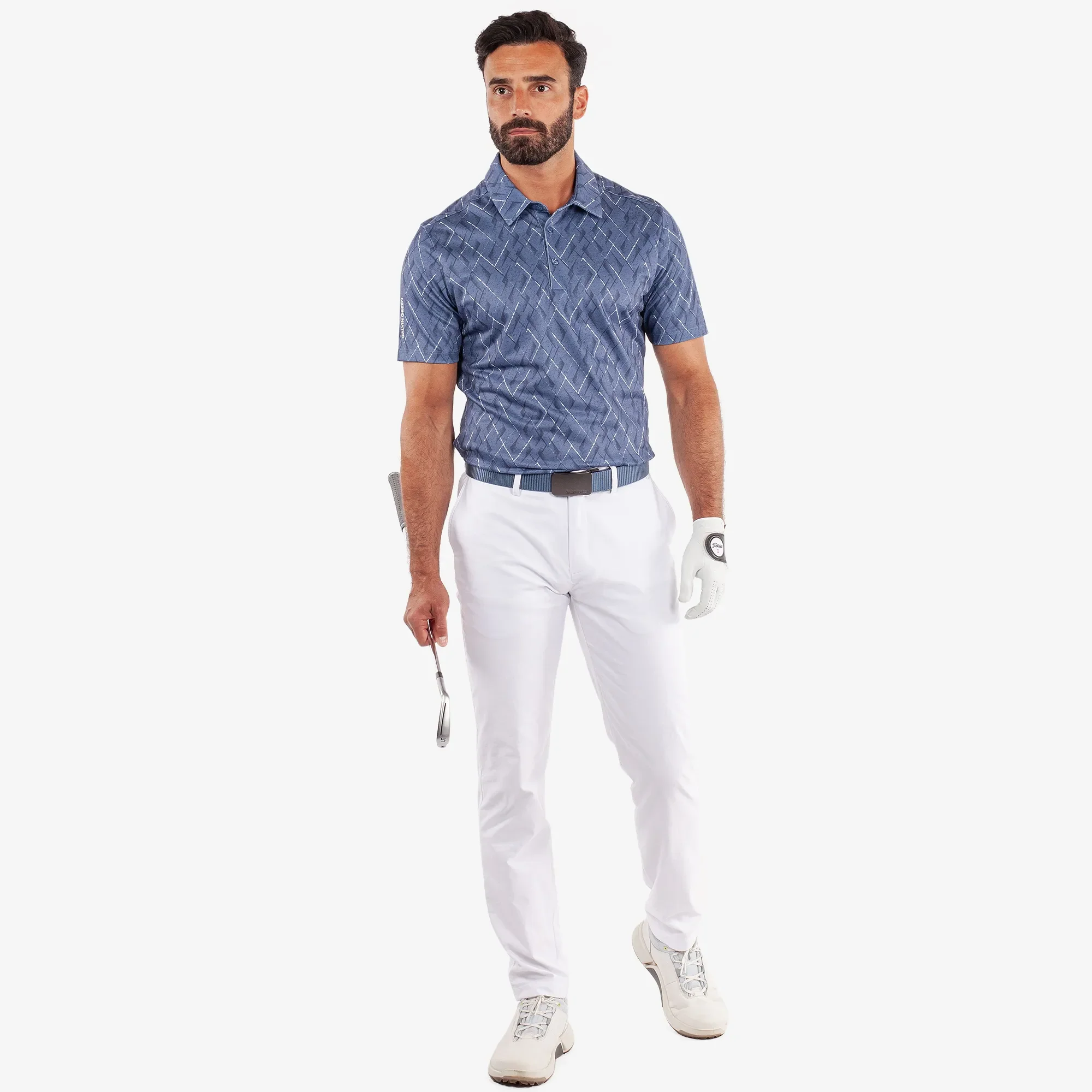 Mads - Breathable short sleeve golf shirt - Image 3