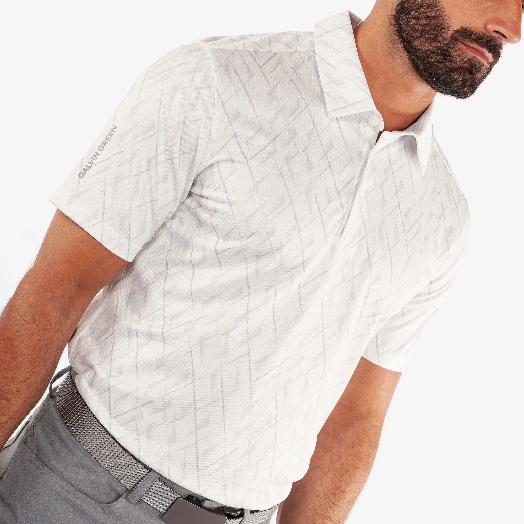 Mads - Breathable short sleeve golf shirt - Image 4