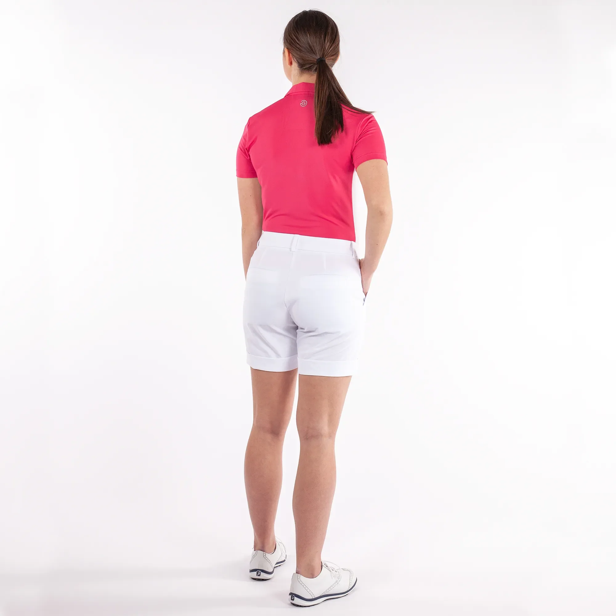 Maia - Breathable short sleeve golf shirt - Image 6