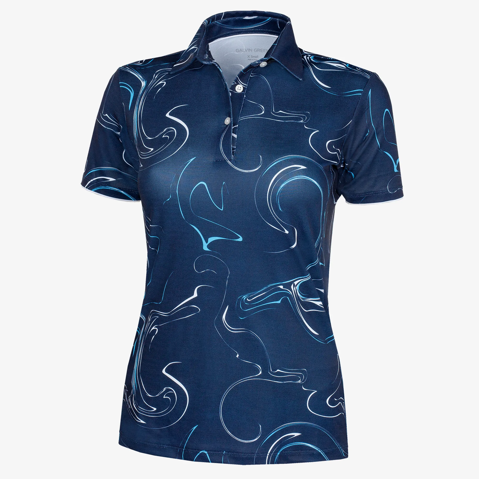 Malena - Breathable short sleeve golf shirt