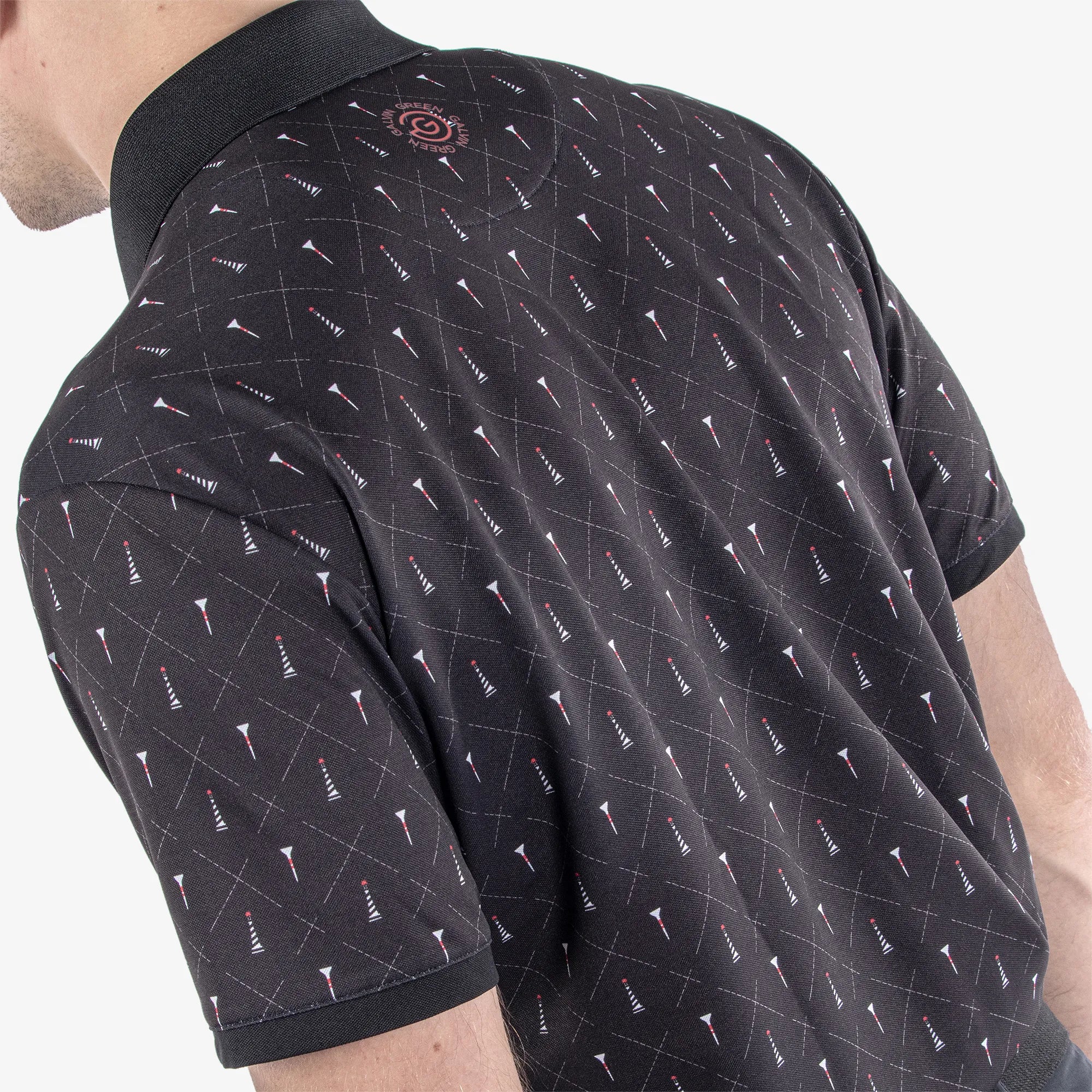 Manolo - Breathable short sleeve golf shirt - Image 8