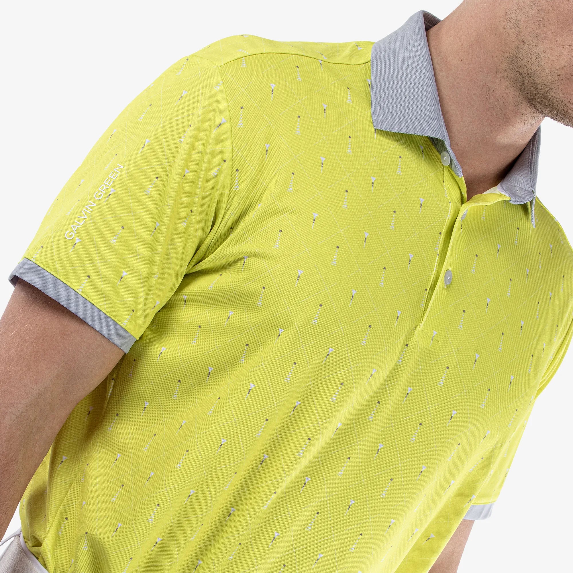 Manolo - Breathable short sleeve golf shirt - Image 4