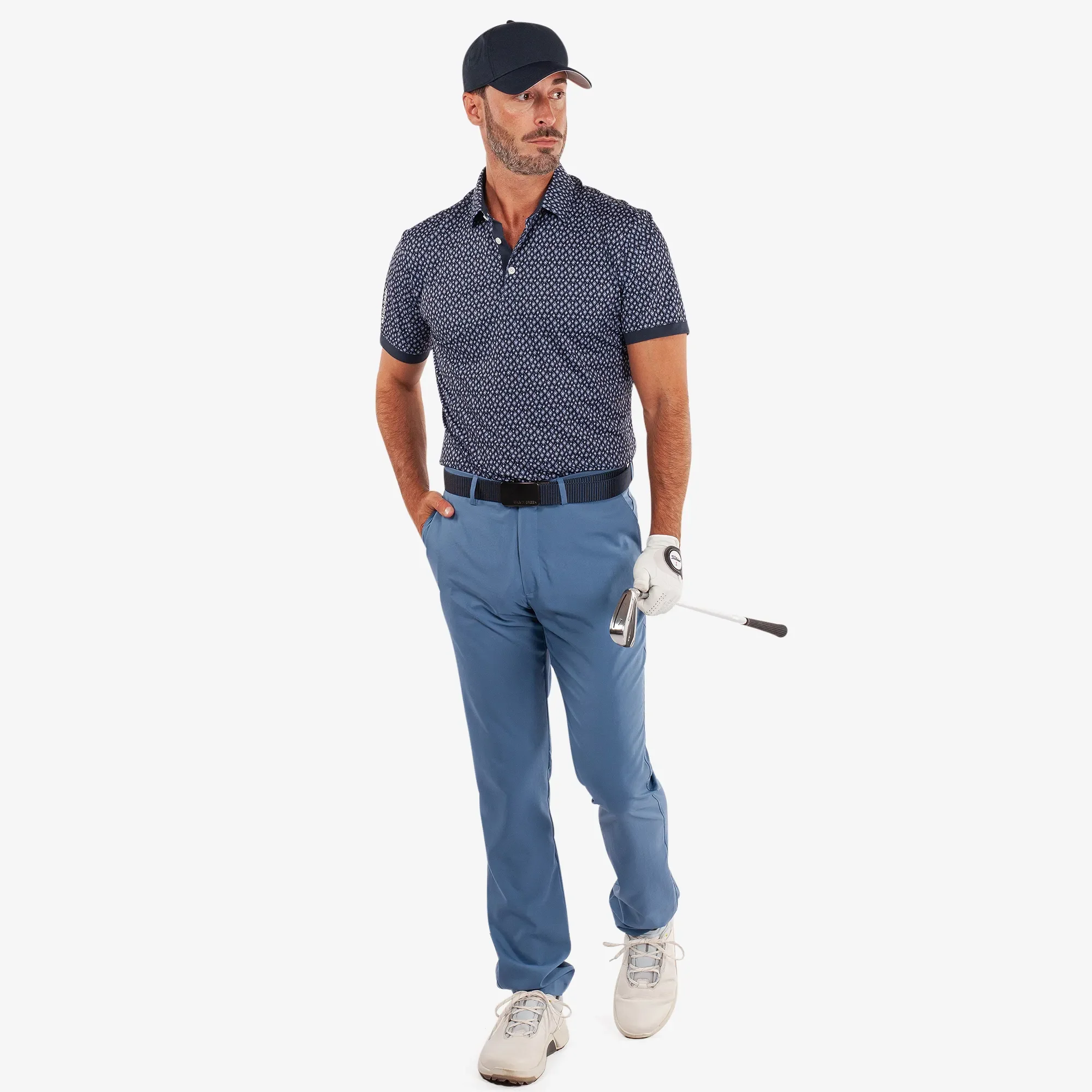Manuel - Breathable short sleeve golf shirt - Image 3