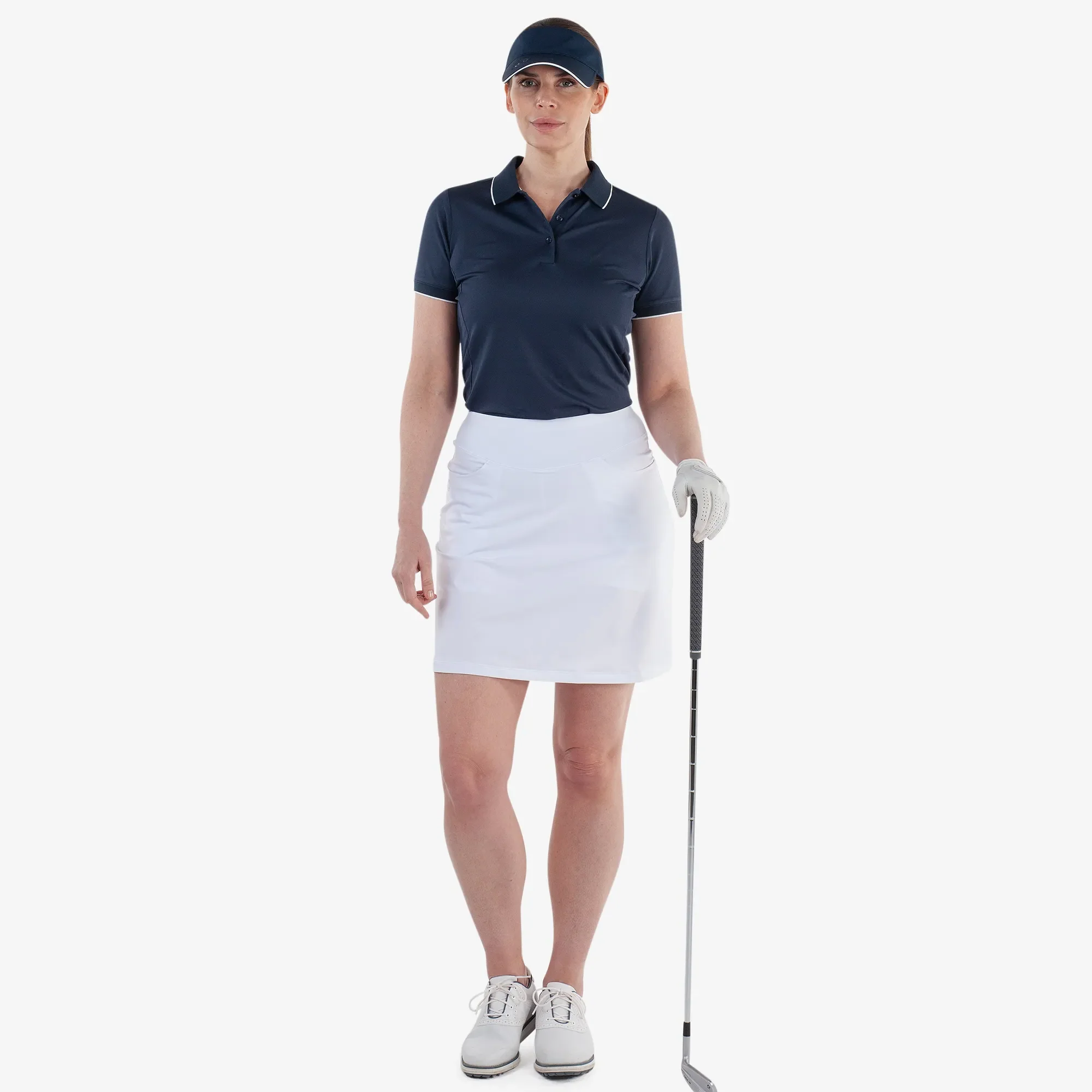 Marielle - Breathable golf skirt with inner shorts - Image 3