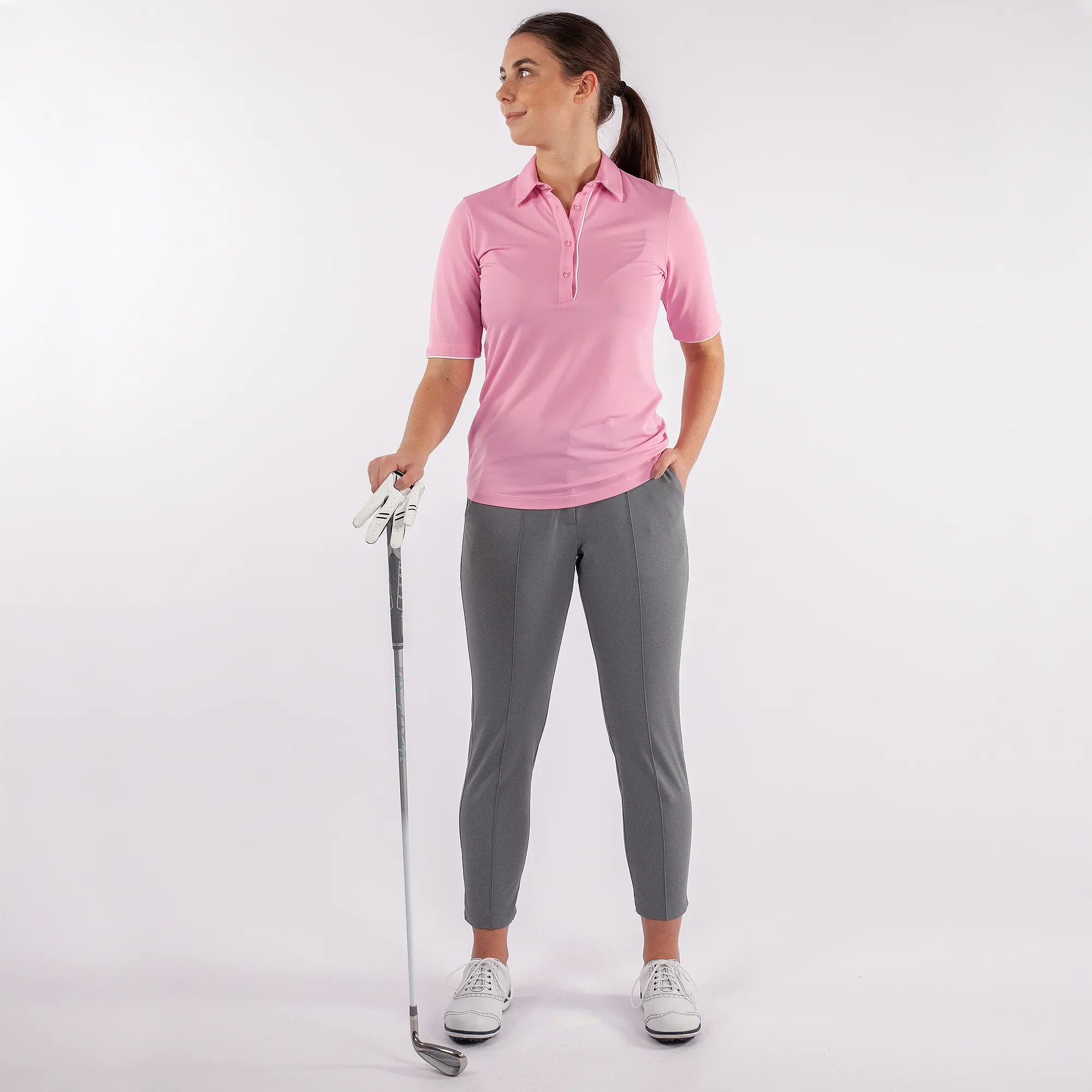 Marissa - Breathable short sleeve golf shirt - Image 3