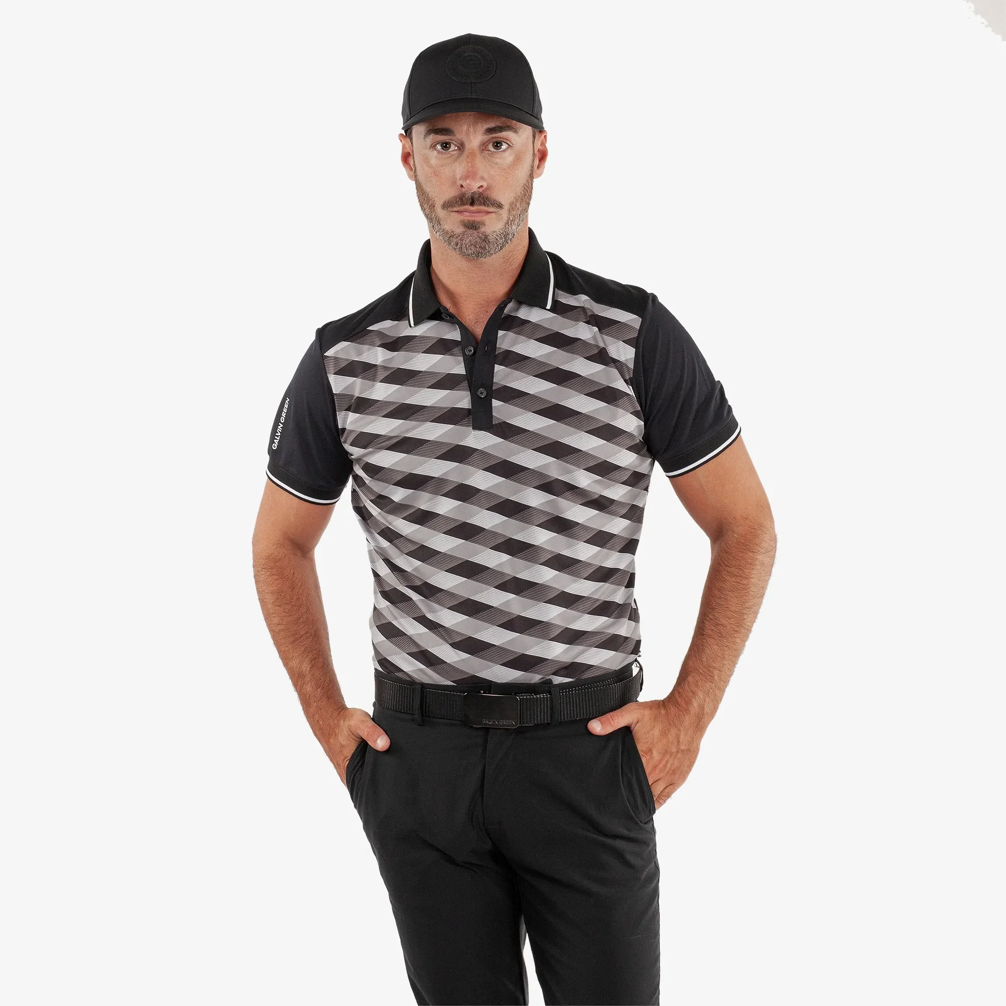 Marlon - Breathable short sleeve golf shirt - Image 2