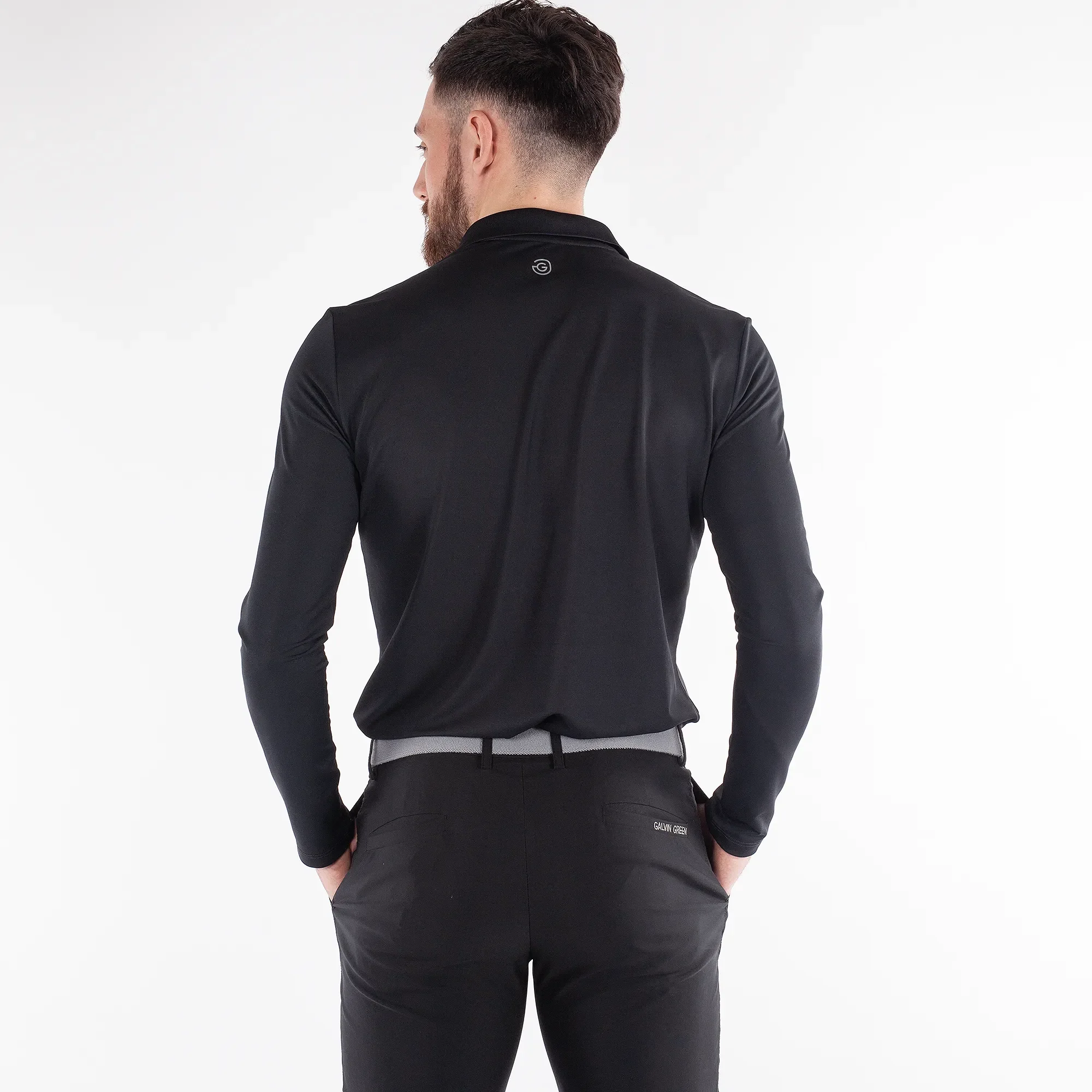Marwin - Breathable long sleeve golf shirt - Image 4