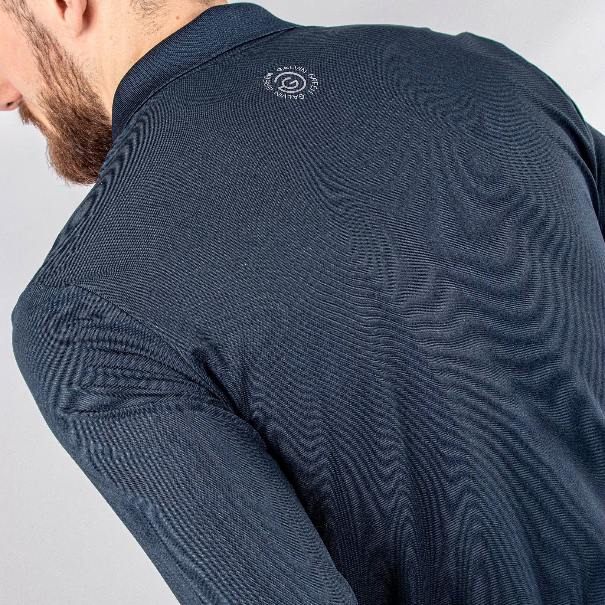 Marwin - Breathable long sleeve golf shirt - Image 8