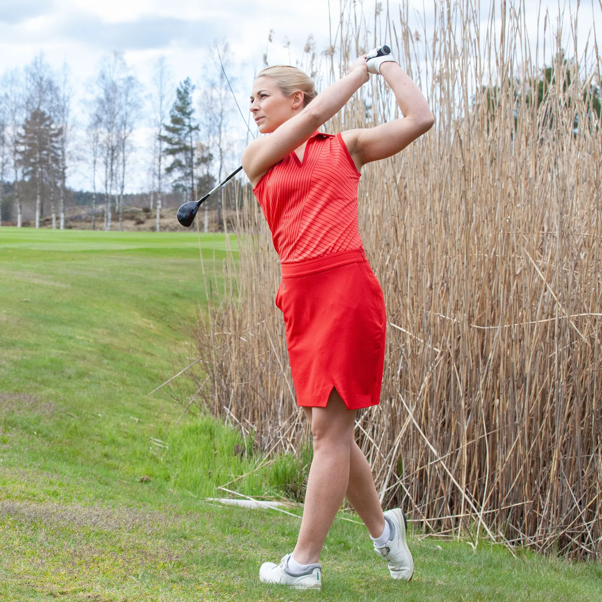 Masey - Breathable golf skirt with inner shorts - Image 6