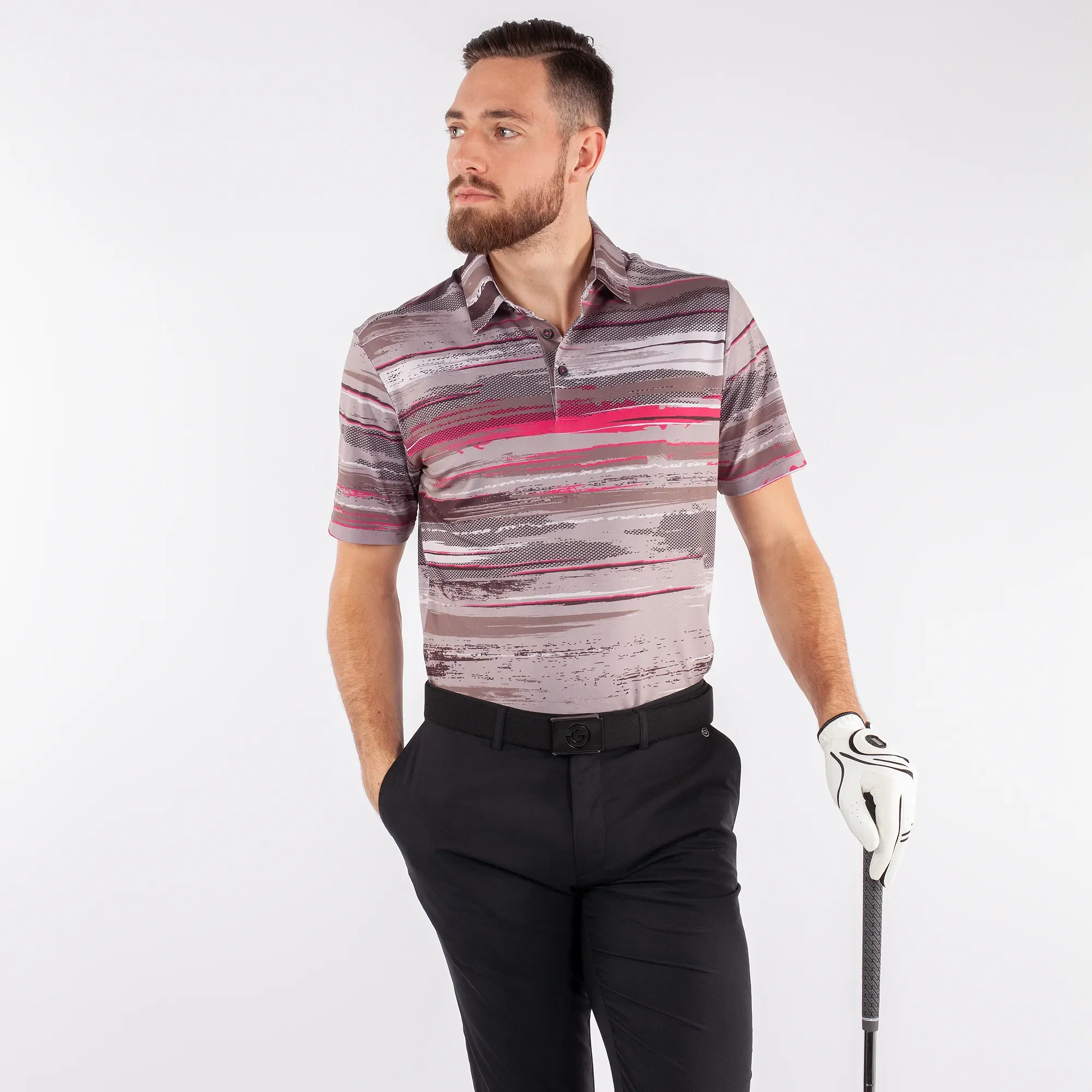 Mathew - Breathable short sleeve golf shirt - Image 2