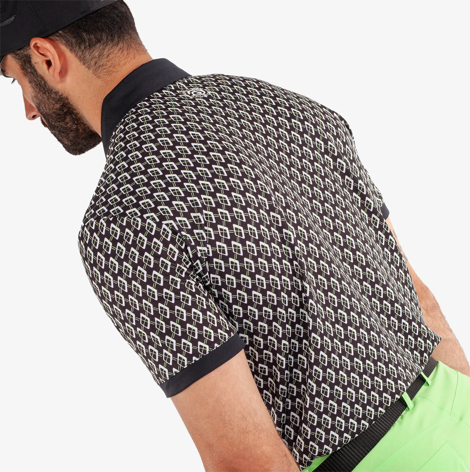 Maxwell - Breathable short sleeve golf shirt - Image 6