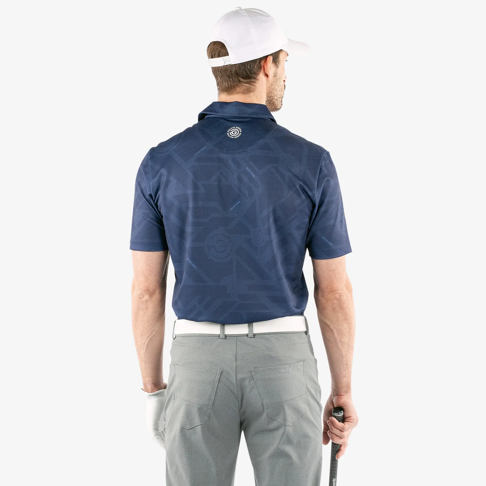 Maze - Breathable short sleeve golf shirt - Image 5