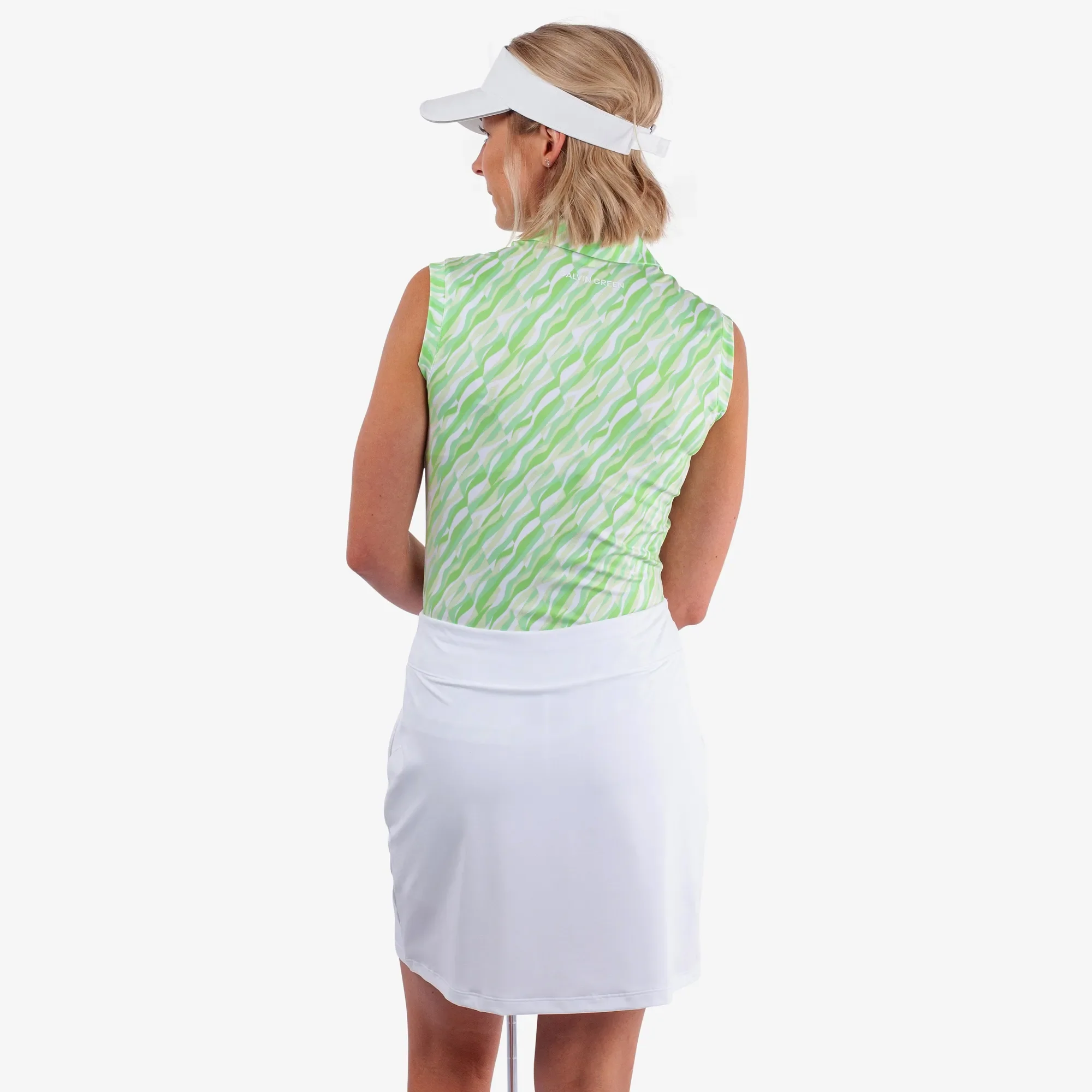 Melissa - Breathable sleeveless golf shirt - Image 5