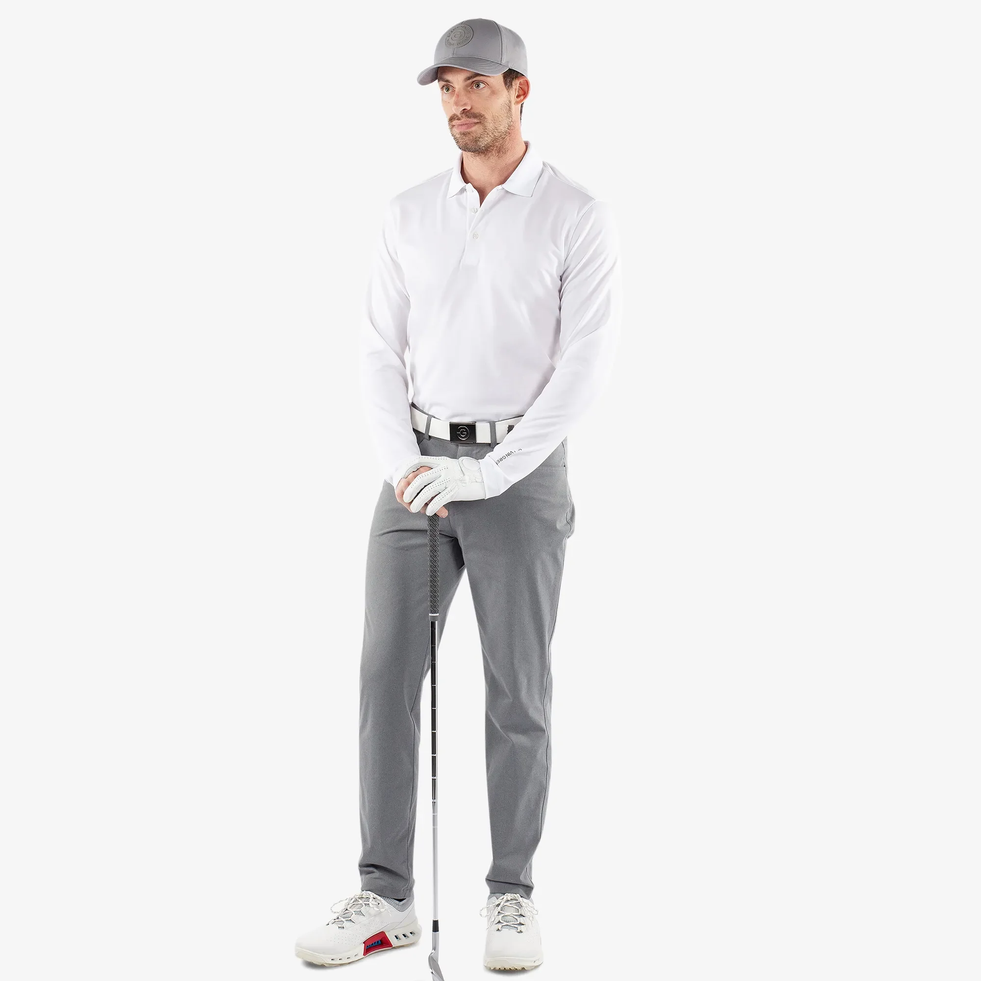 Michael - Breathable long sleeve golf shirt - Image 3