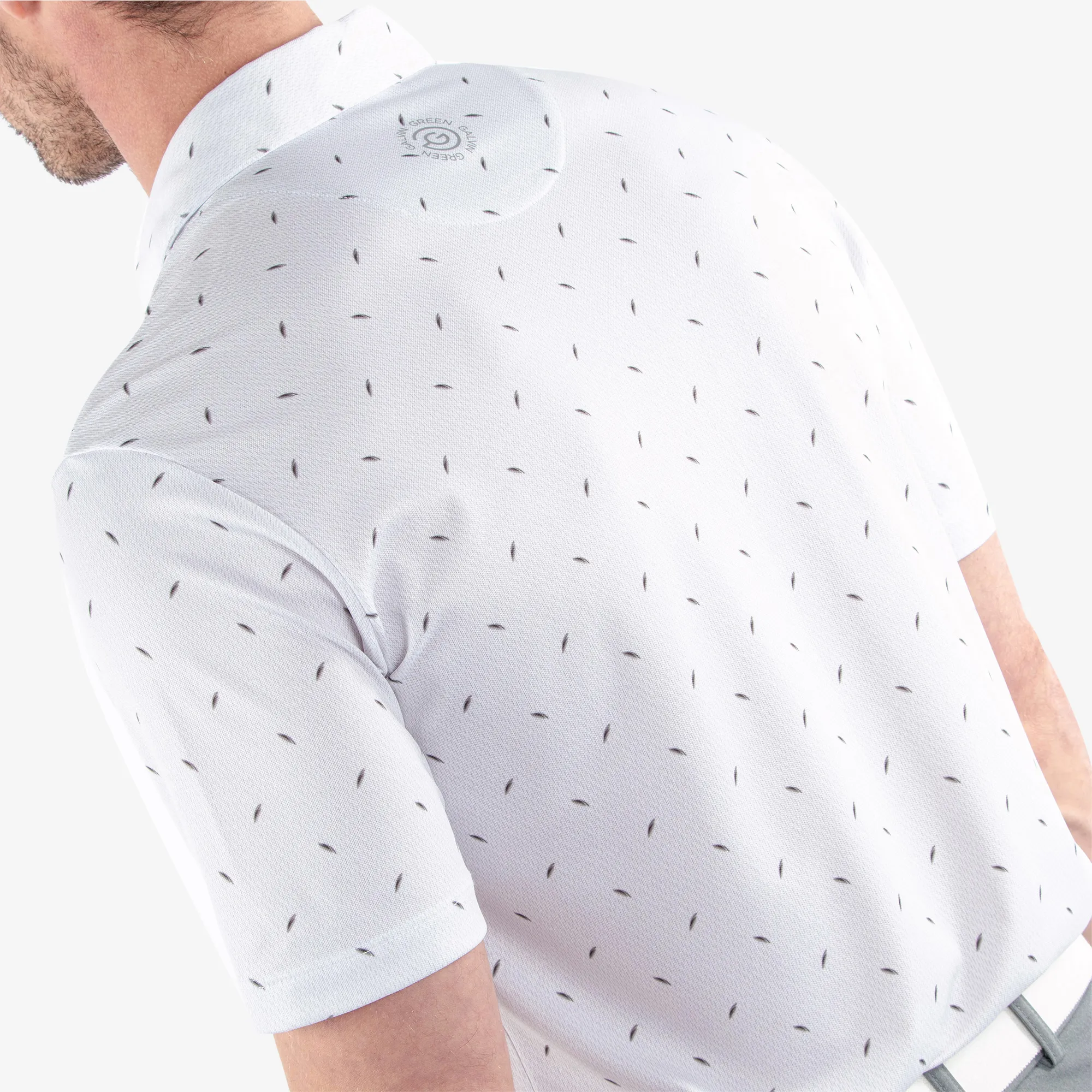 Miklos - Breathable short sleeve golf shirt - Image 6