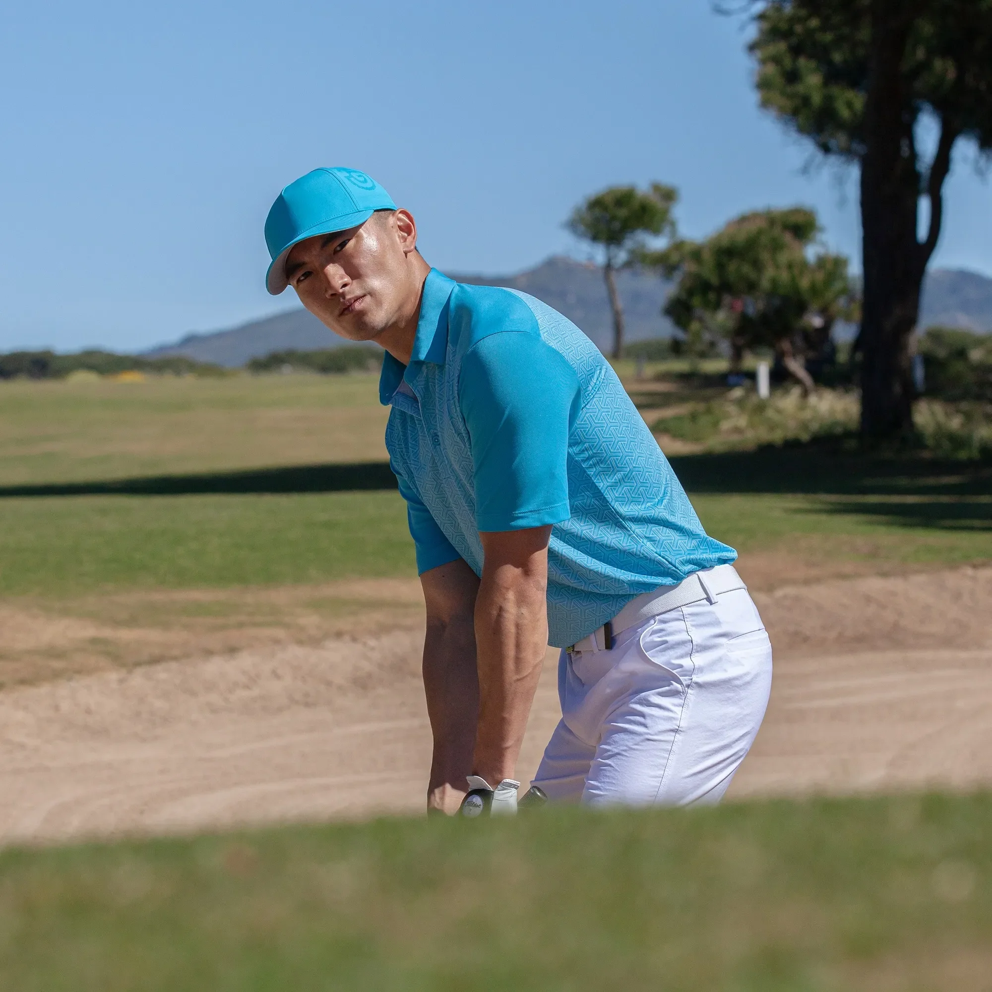 Mile - Breathable short sleeve golf shirt - Image 9
