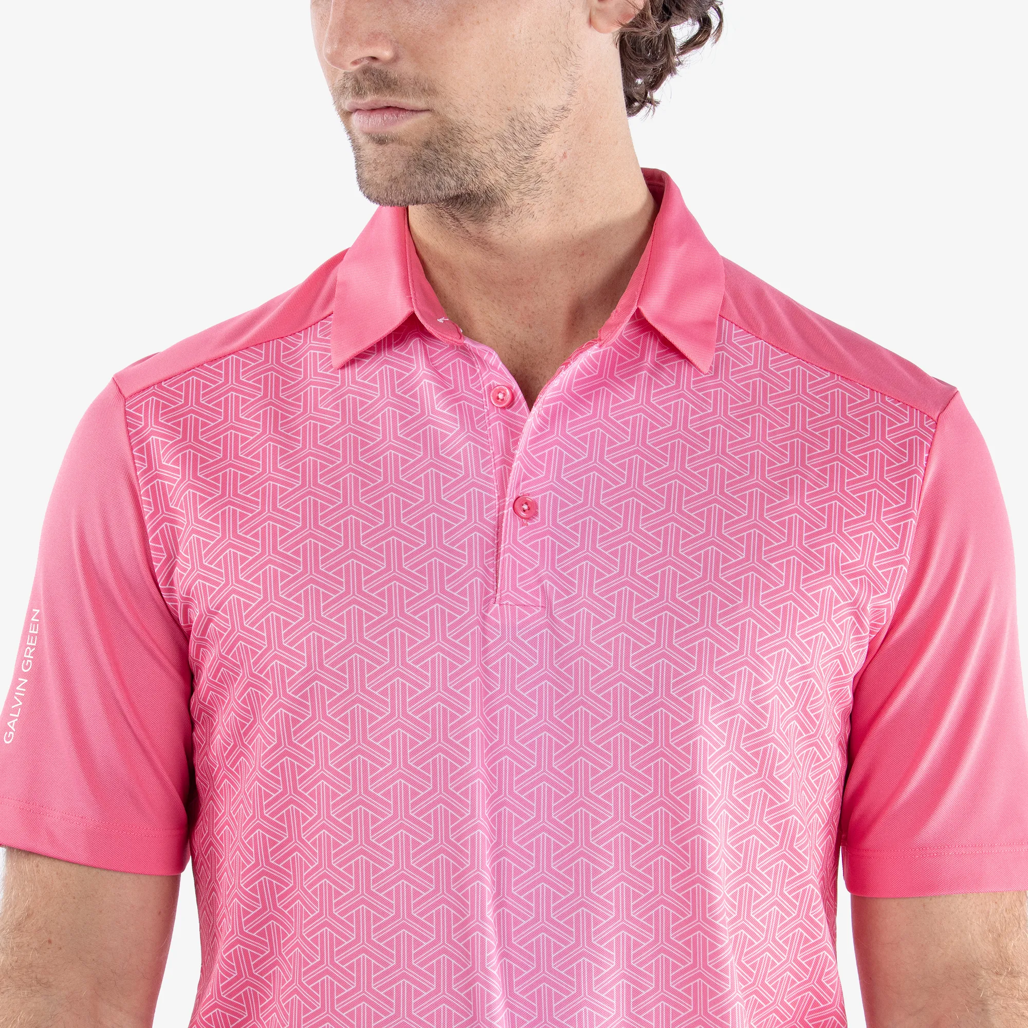 Mile - Breathable short sleeve golf shirt - Image 4