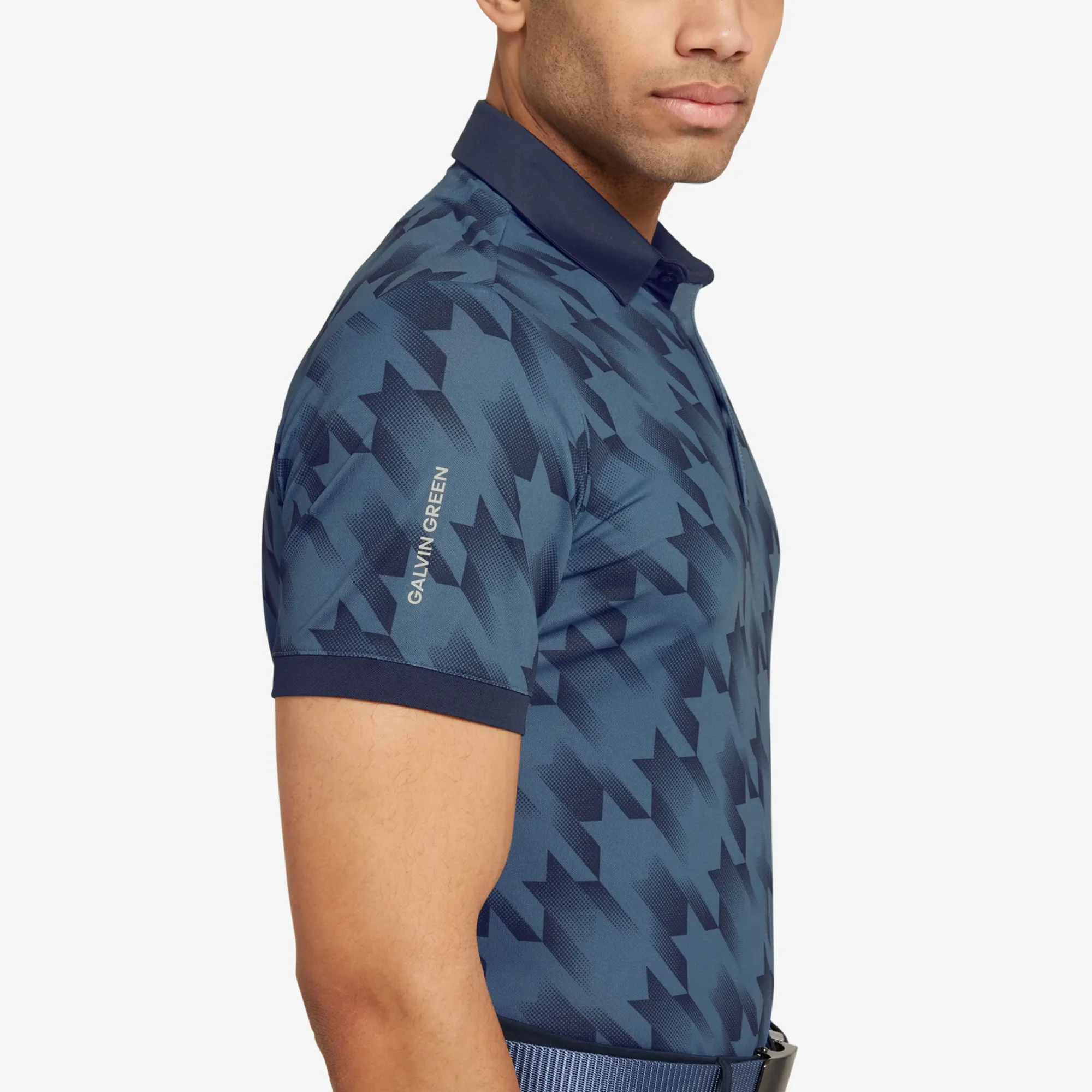 Miles - Breathable short sleeve golf shirt - Image 4