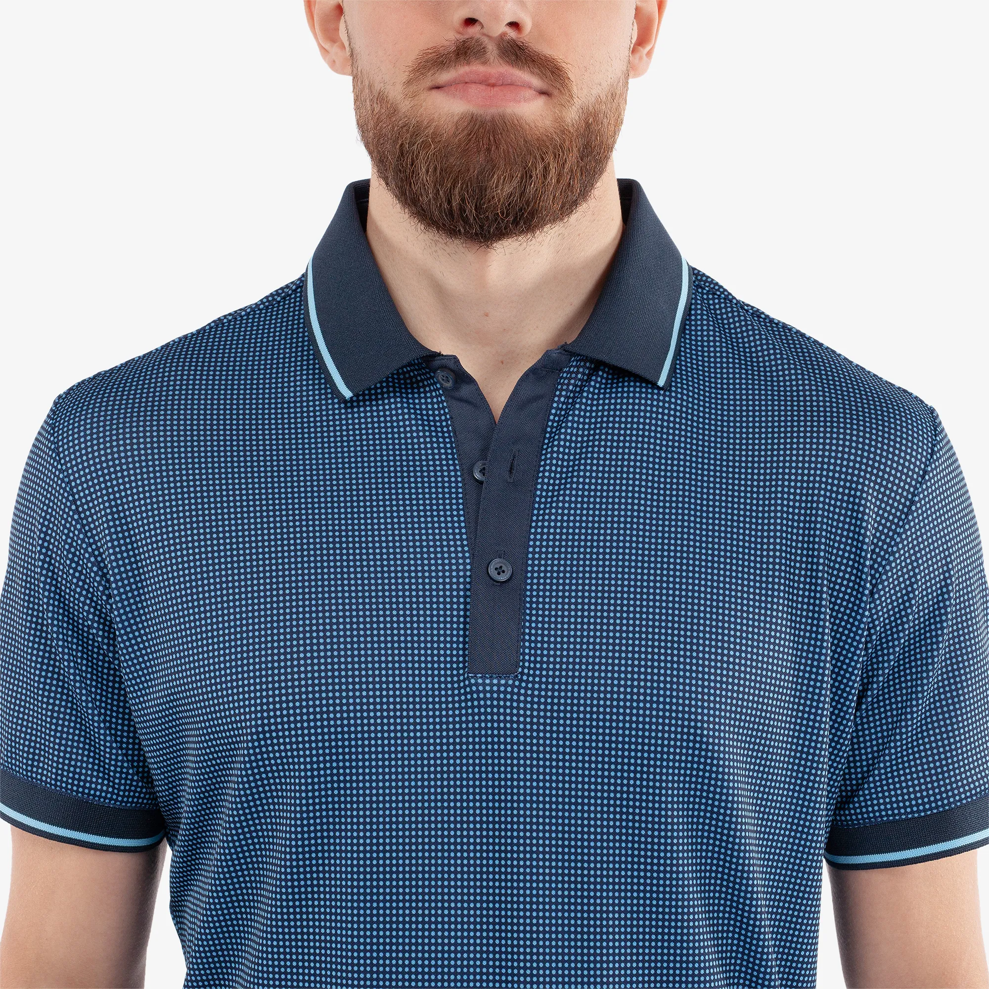 Miller - Breathable short sleeve golf shirt - Image 4