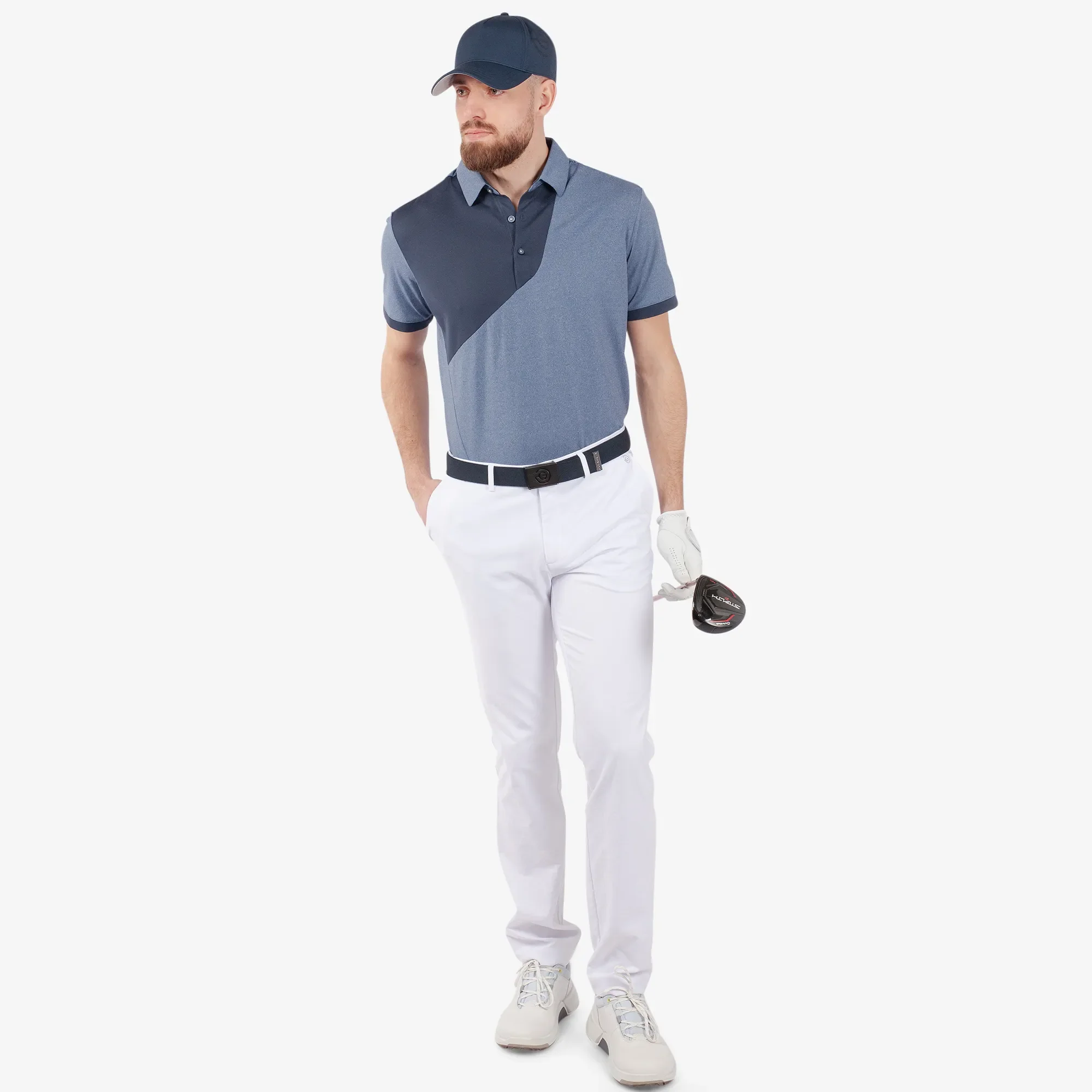 Mikel - Breathable short sleeve golf shirt - Image 3