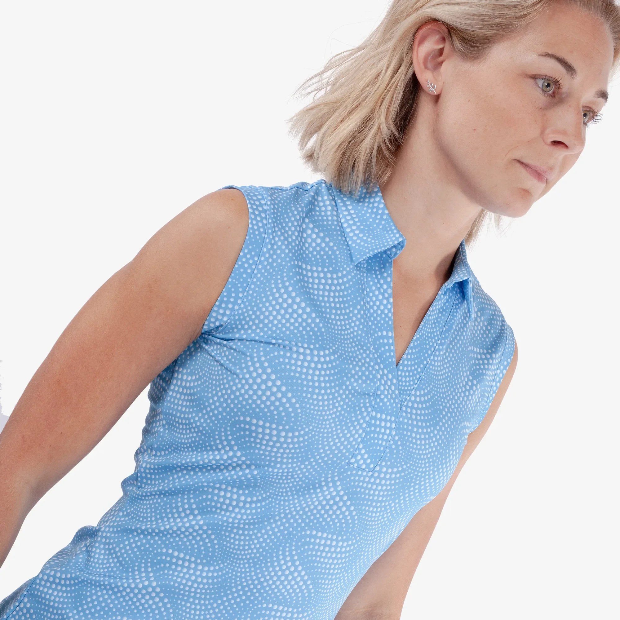 Minnie - Breathable Sleeveless Golf Shirt - Image 4