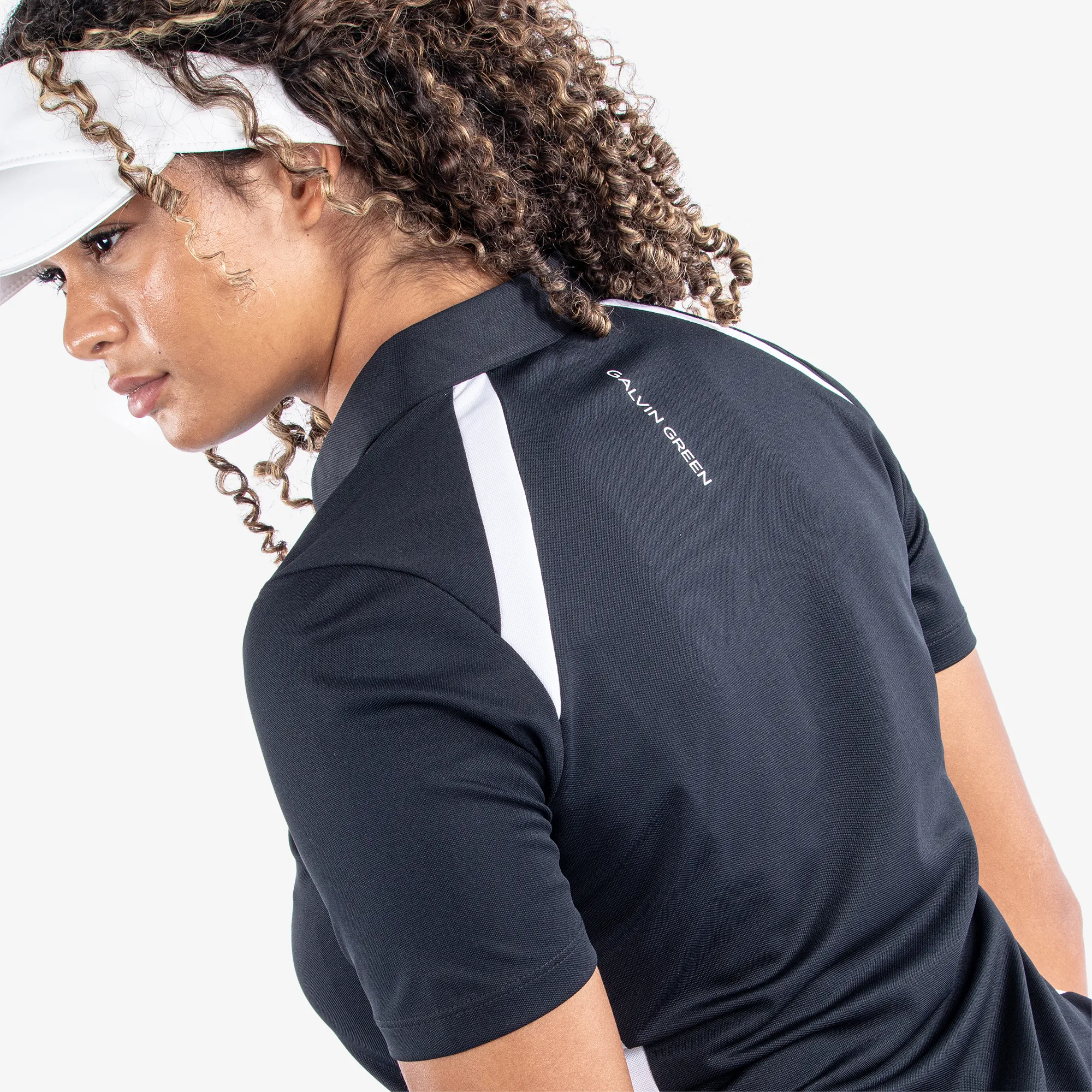 Mirelle - Breathable short sleeve golf shirt - Image 6