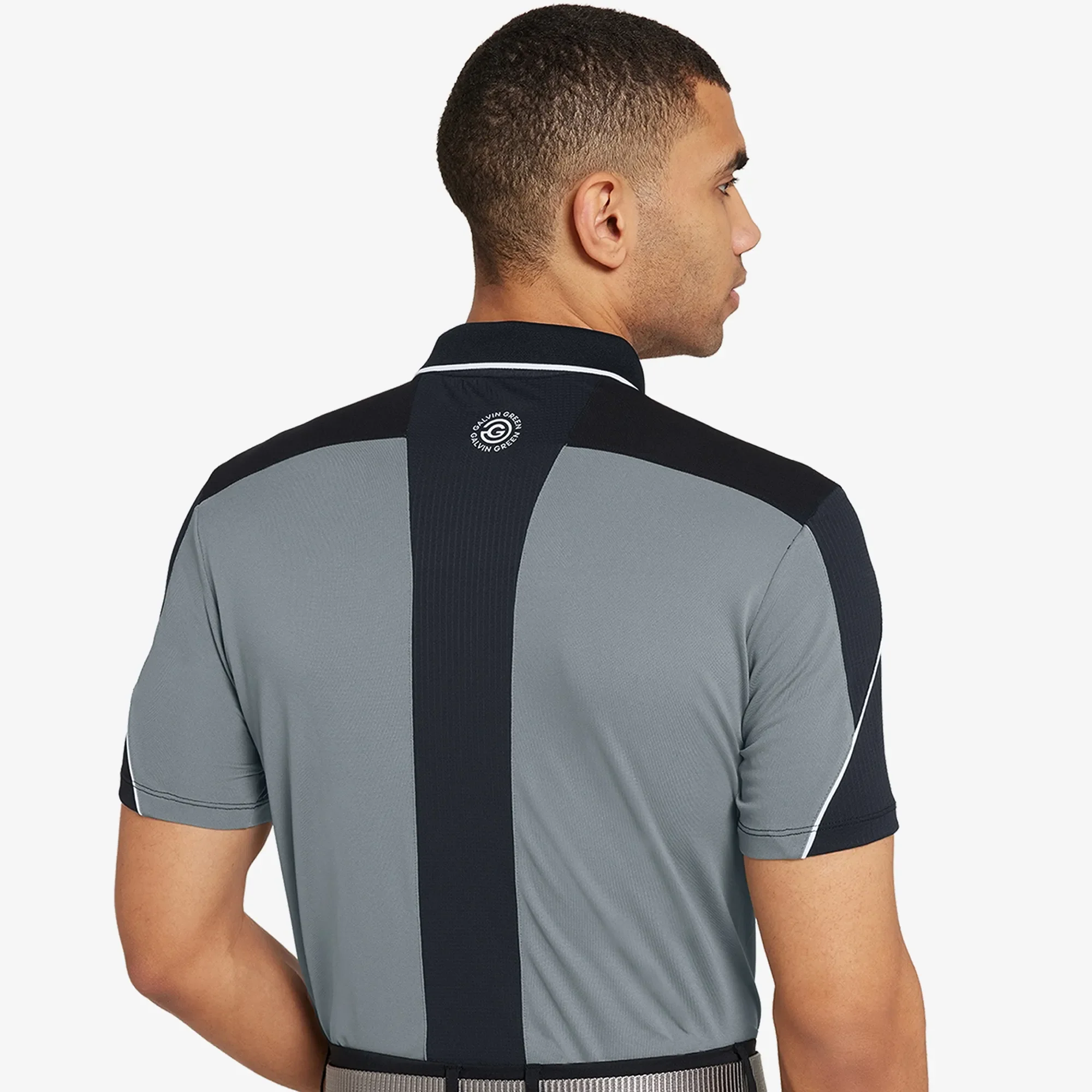 Monte - Breathable short sleeve golf shirt - Image 6