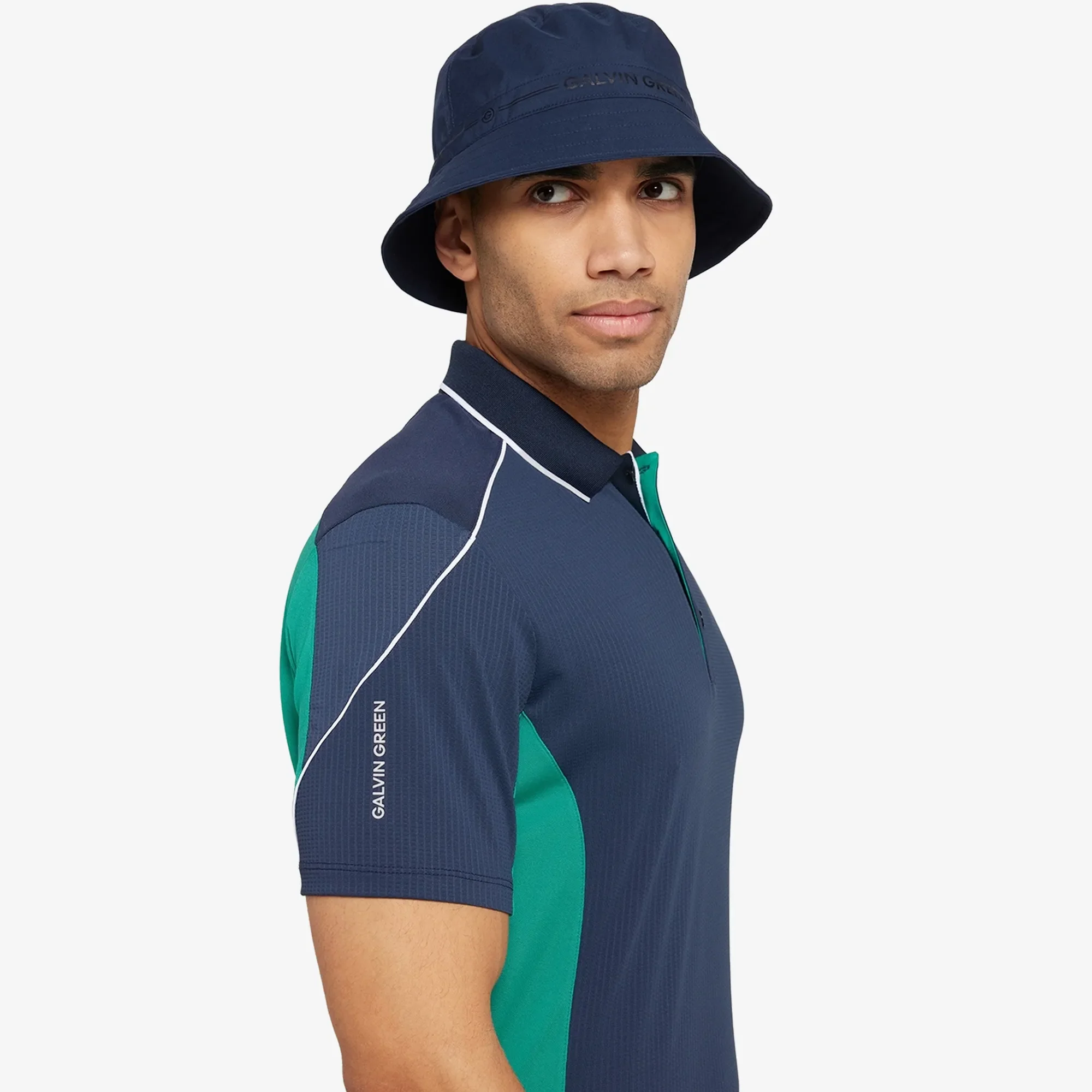 Monte - Breathable short sleeve golf shirt - Image 4