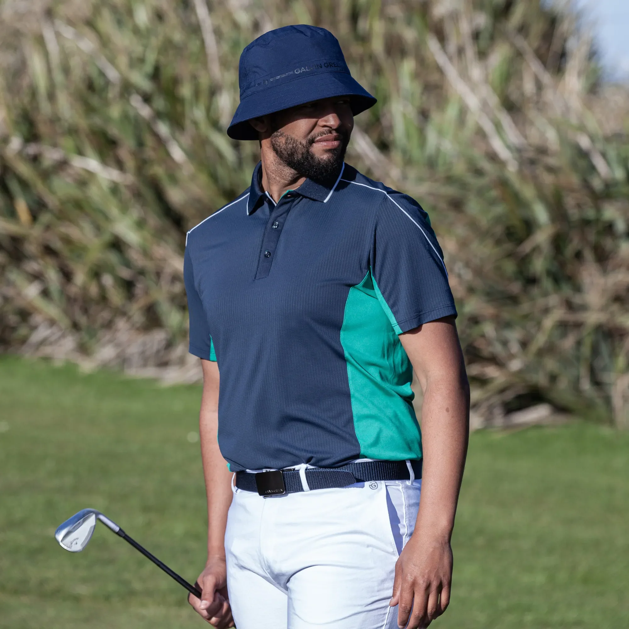 Monte - Breathable short sleeve golf shirt - Image 9