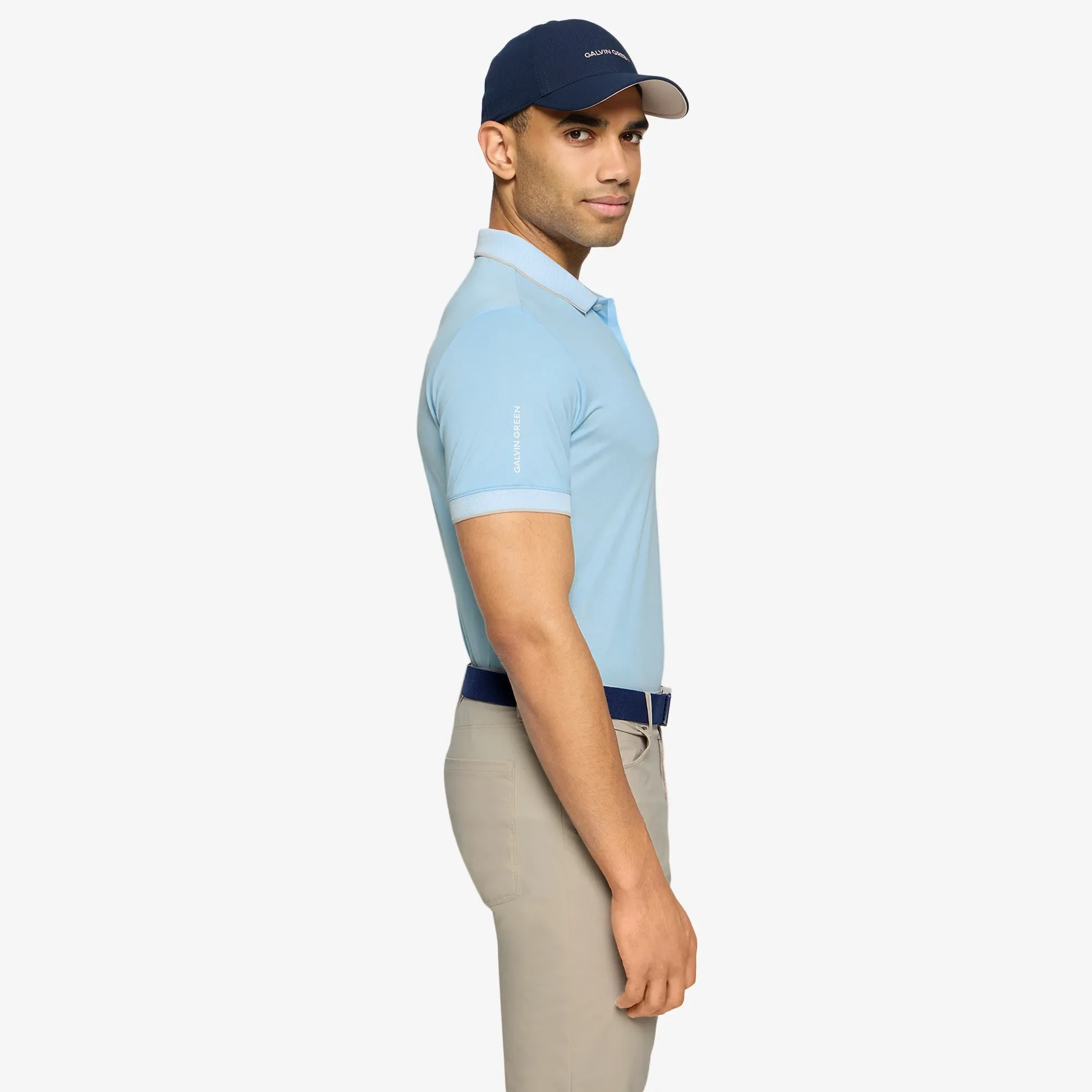 Moon - Breathable short sleeve golf shirt - Image 4