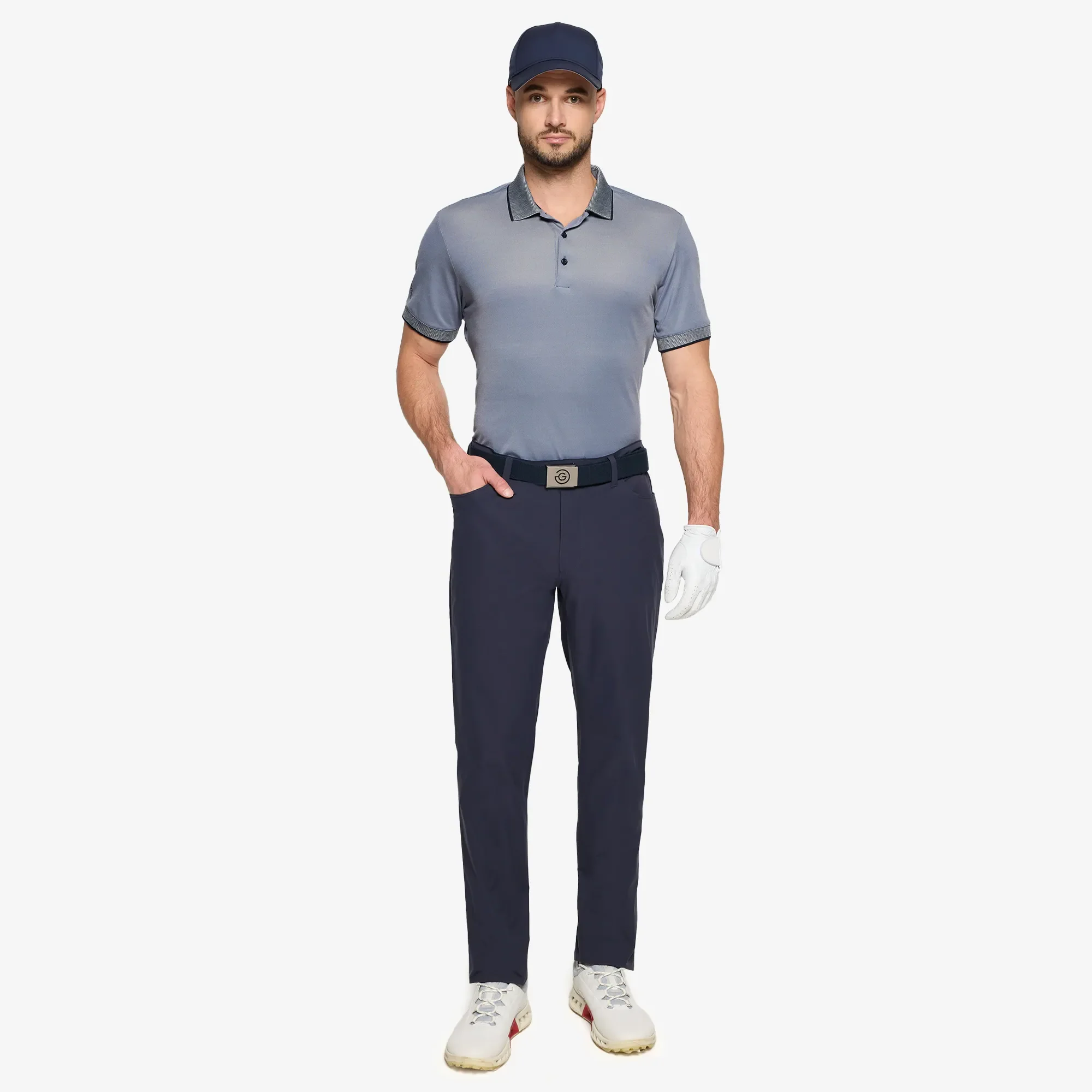Moon - Breathable short sleeve golf shirt - Image 3