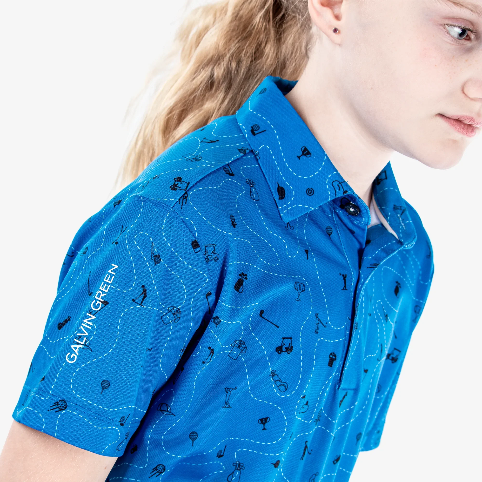 Rowan - Breathable short sleeve golf shirt - Image 4