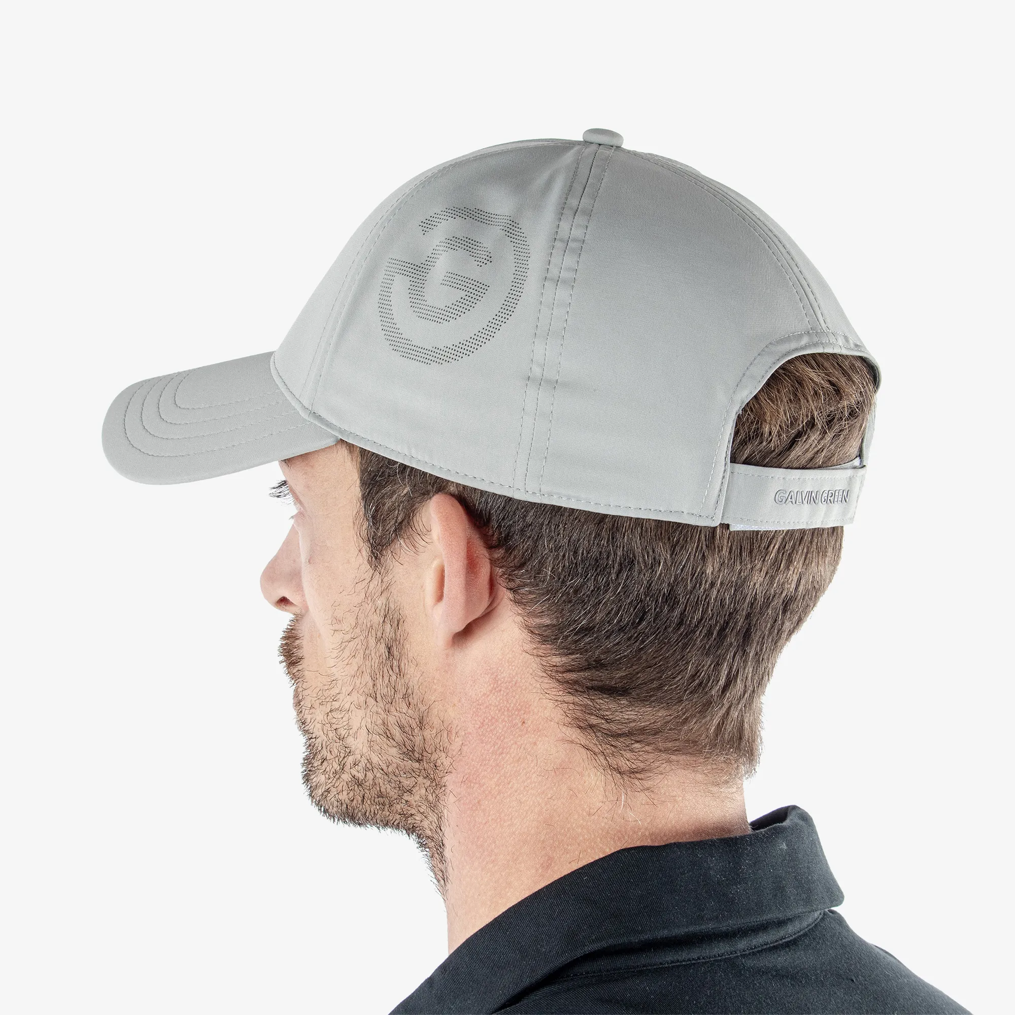 Sanford - Lightweight solid golf cap - Image 4