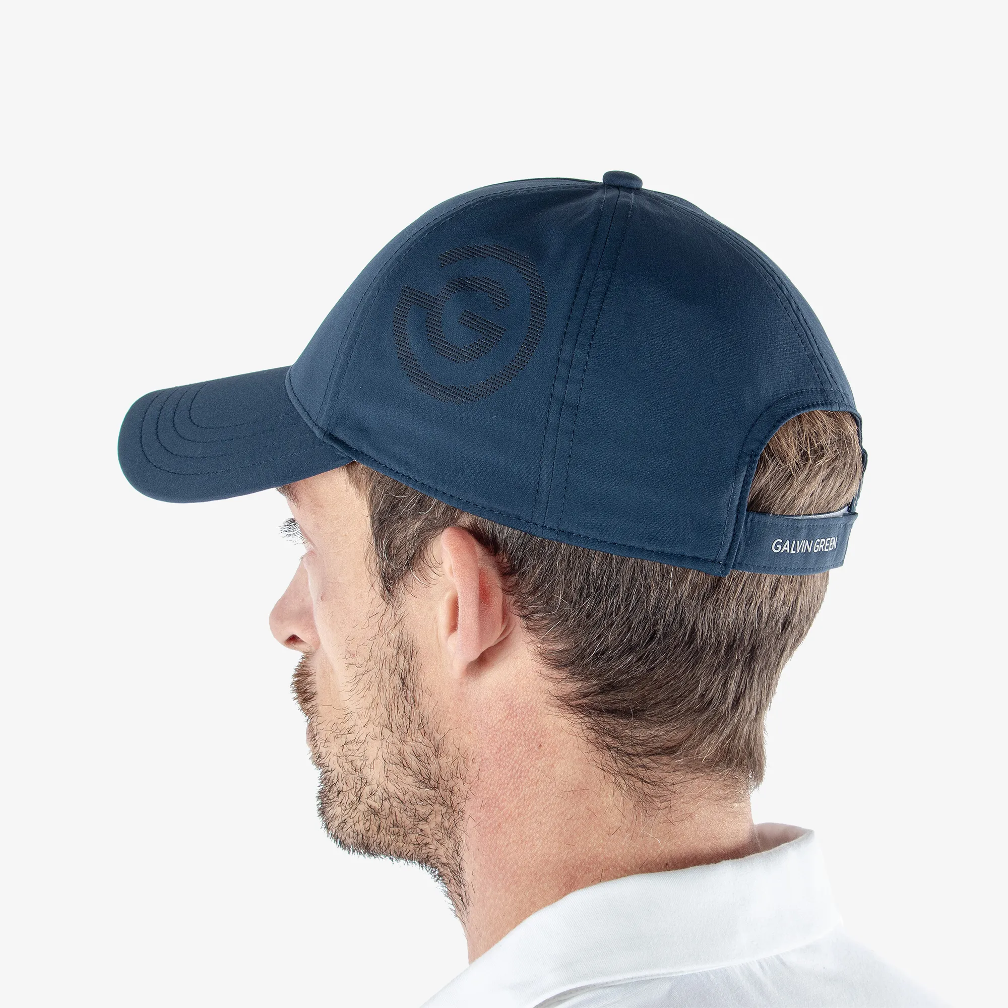 Sanford - Lightweight solid golf cap - Image 4