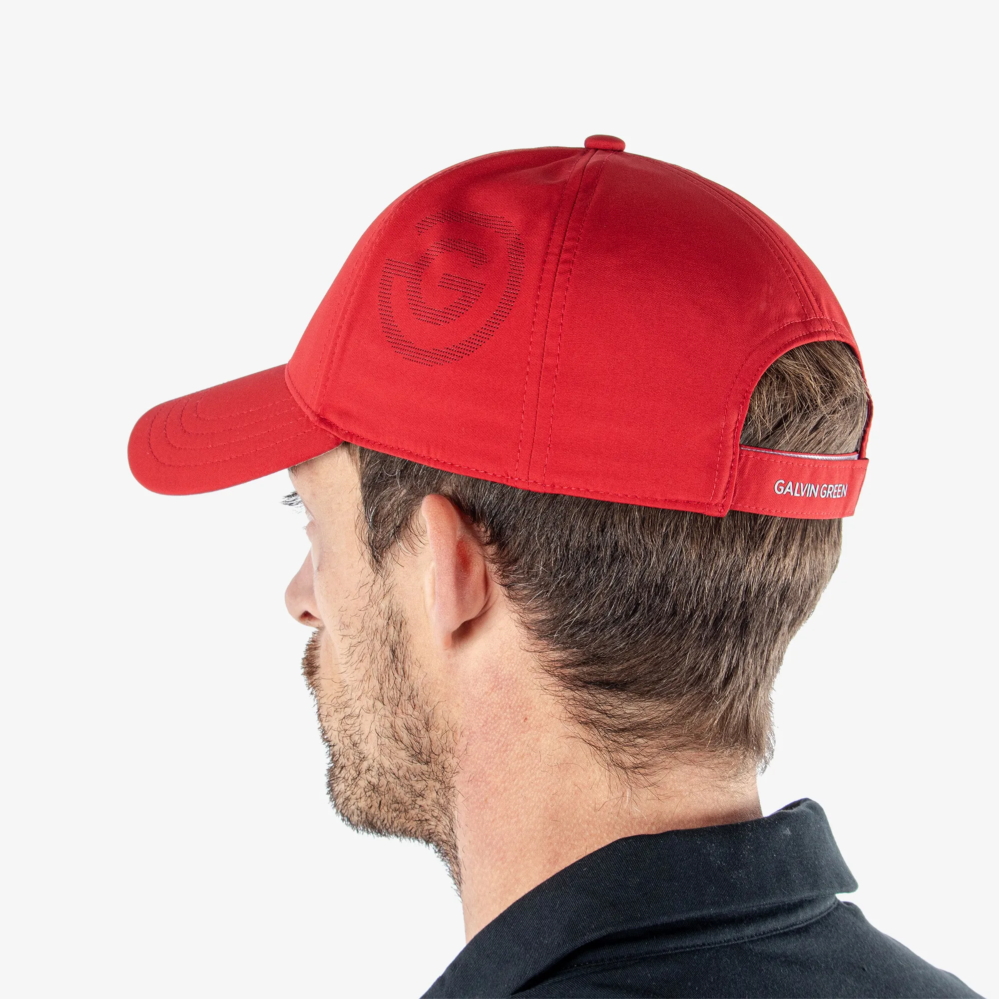 Sanford - Lightweight solid golf cap - Image 4