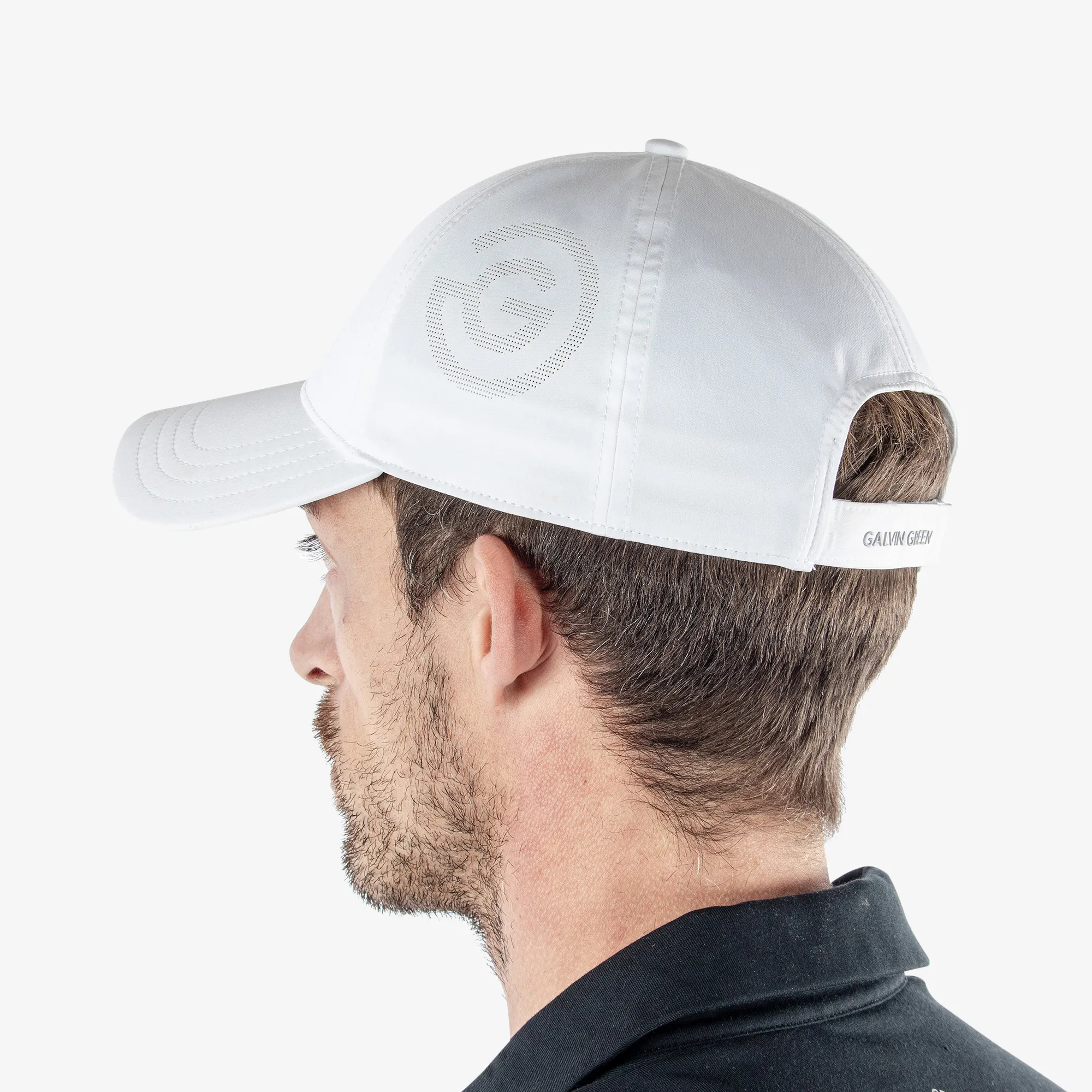 Sanford - Lightweight solid golf cap - Image 4